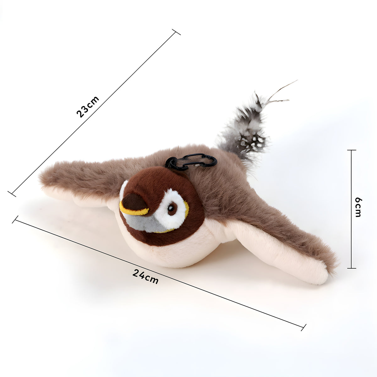 Oiseau interactif rechargeable