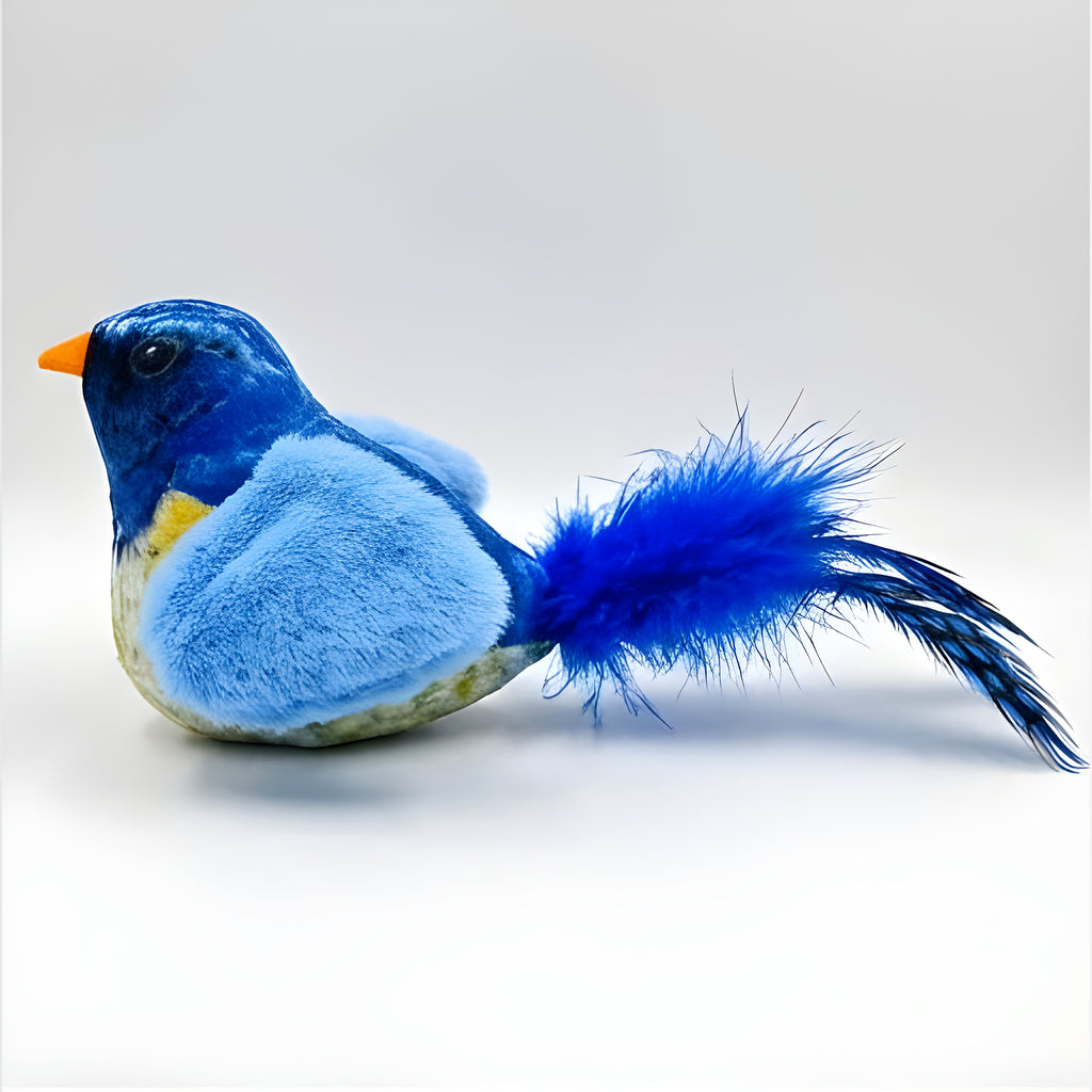 Oiseau jouet sonore pour chat