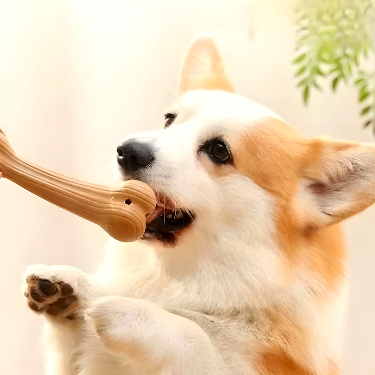 Os ou bois de cerf à mâcher pour chien destructeur