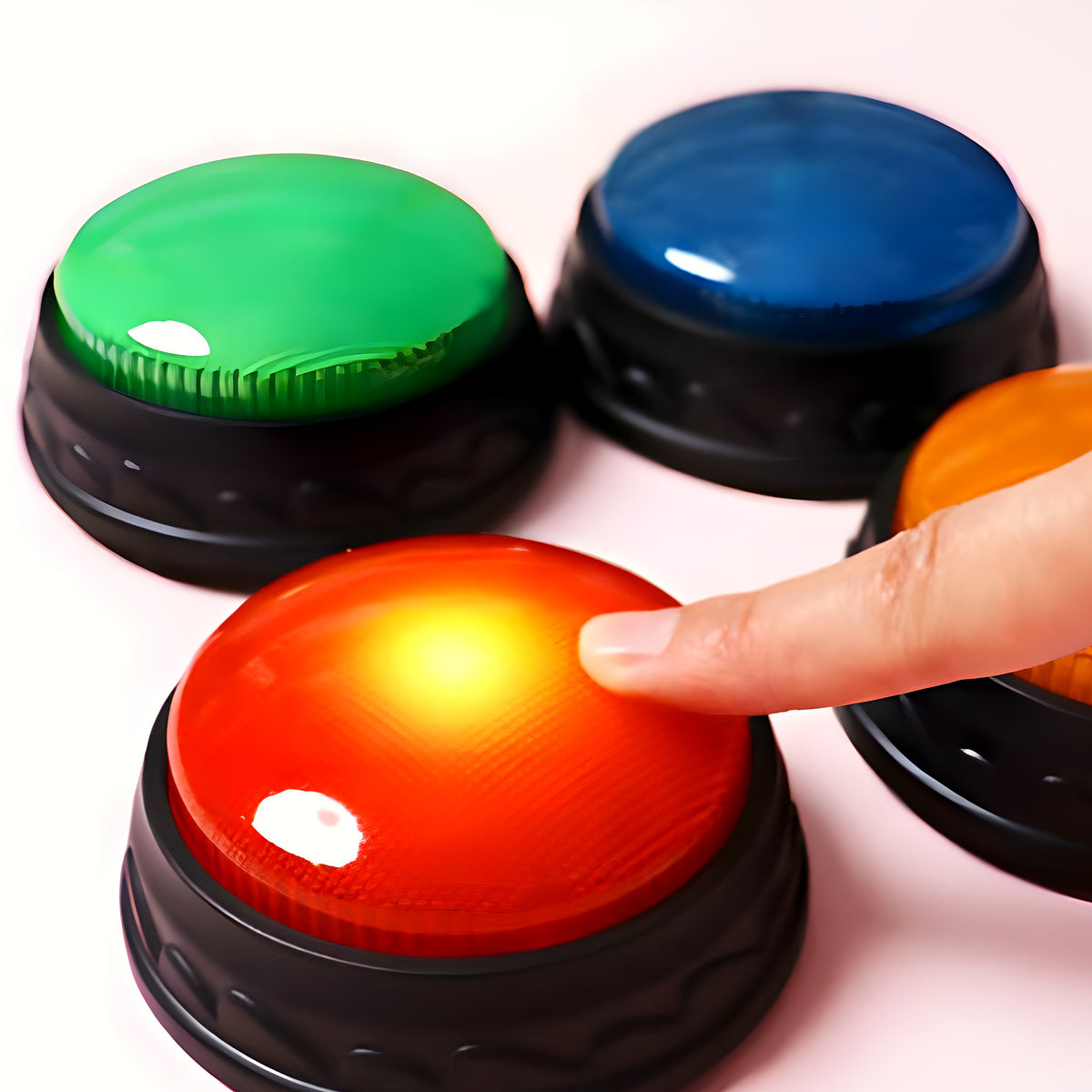 Pack de 4 boutons de communication pour chien