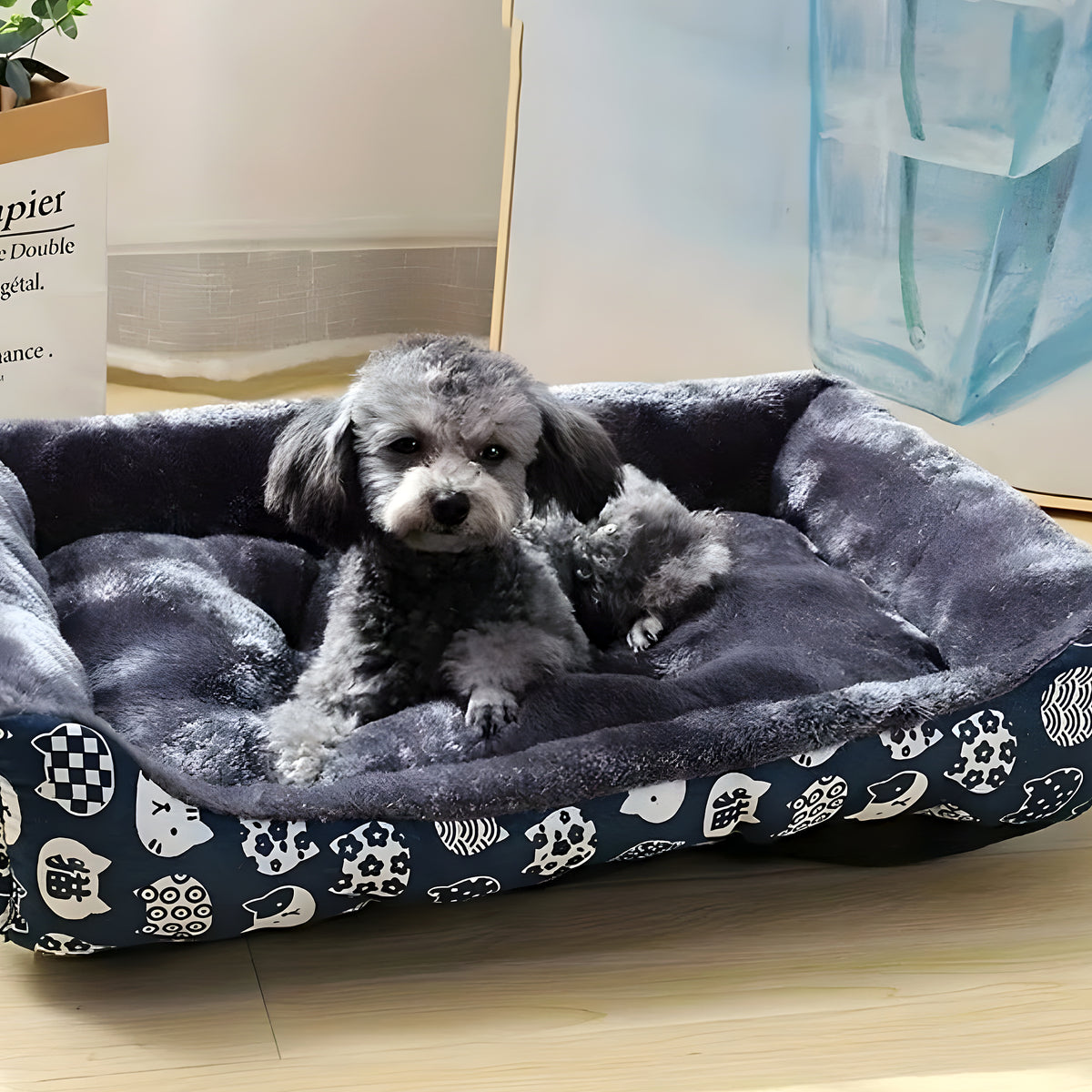 Panier douillet pour chien, 3 tailles