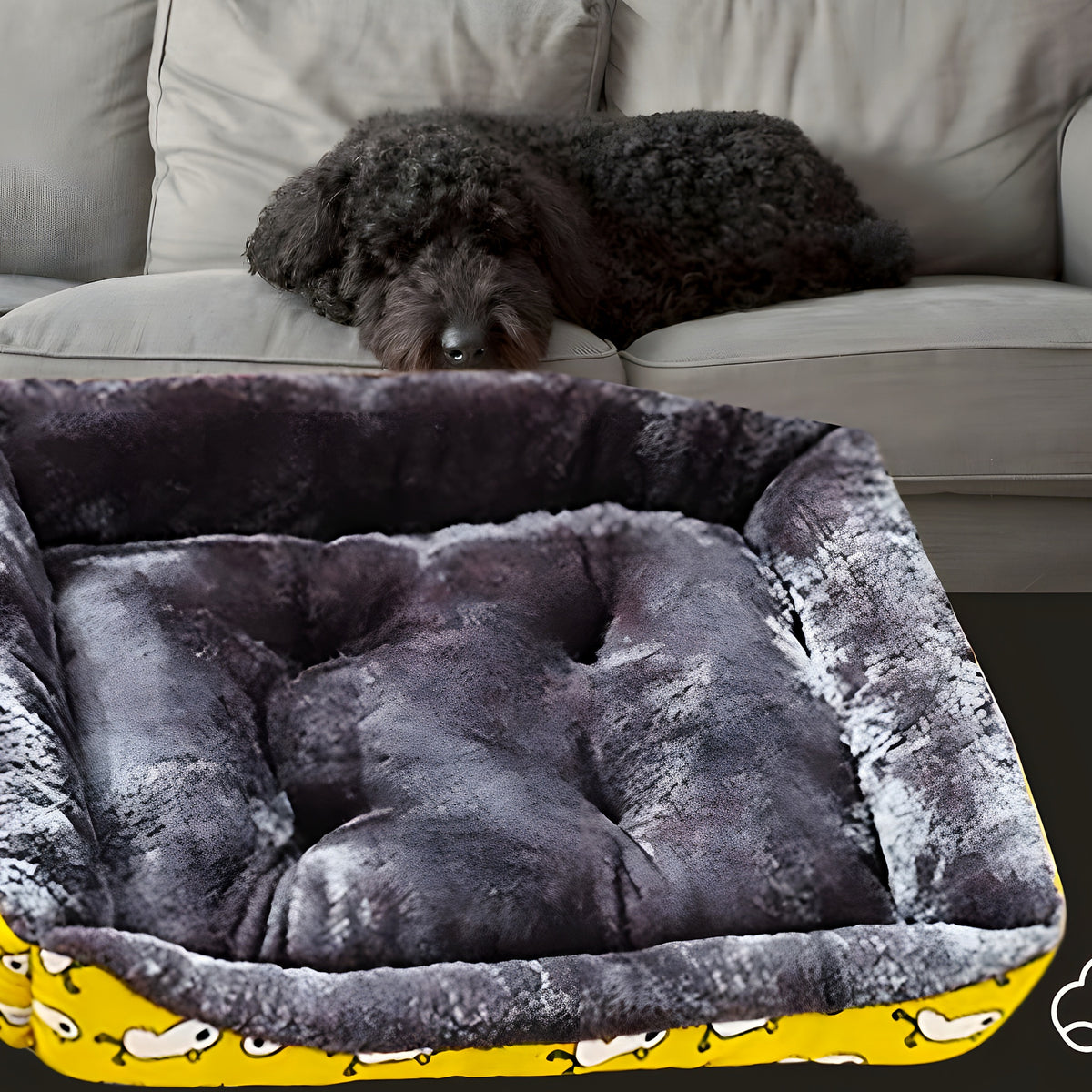 Panier douillet pour chien, 3 tailles
