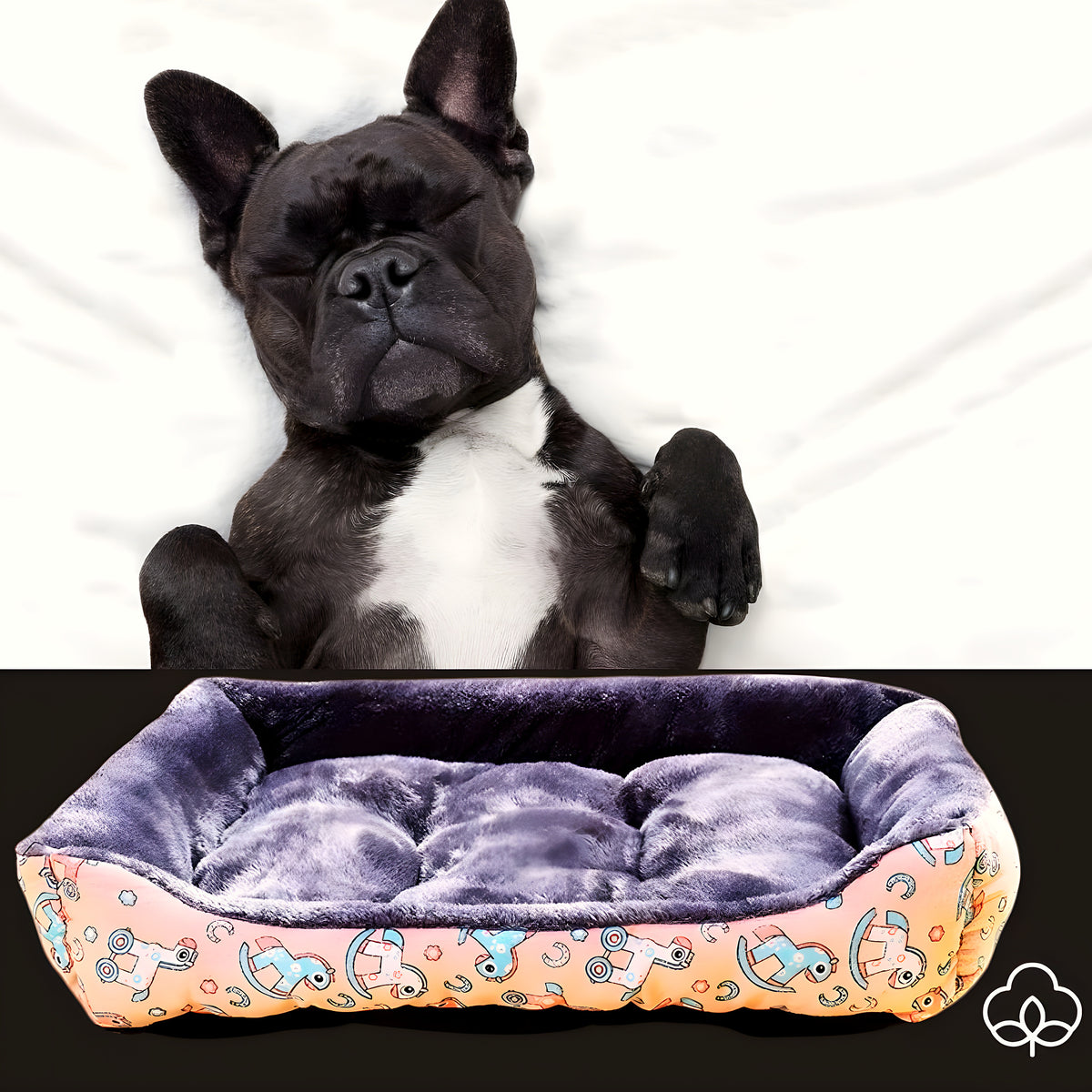 Panier douillet pour chien, 3 tailles