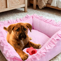 Panier à volants pour petit chien, S ou M