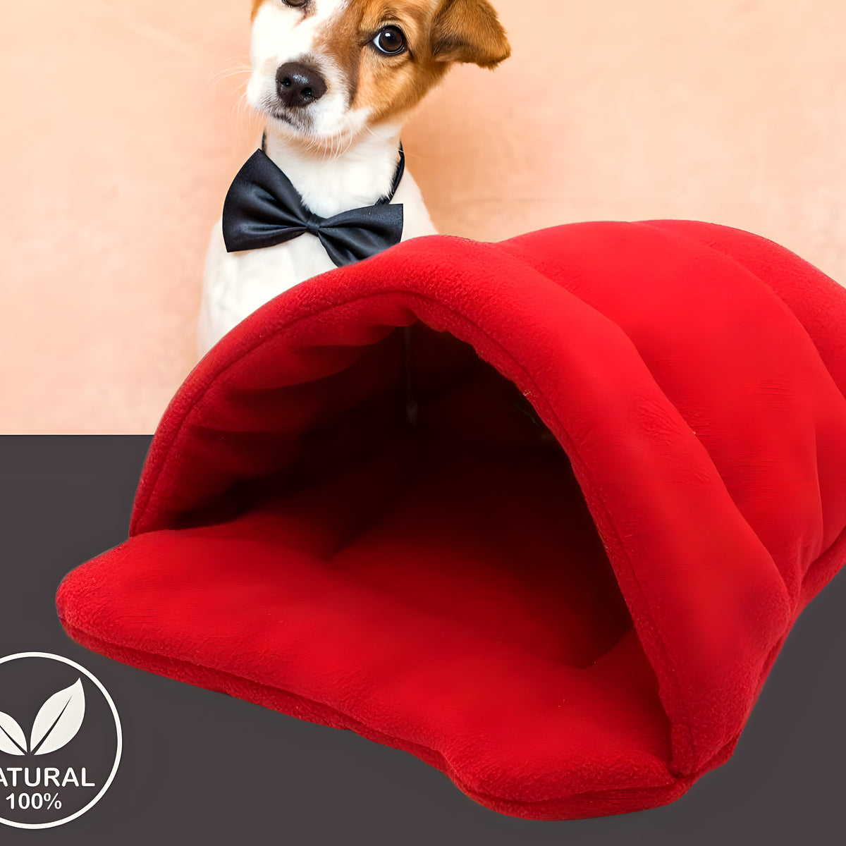 Panier anti-stress en laine pour petit chien, S ou M