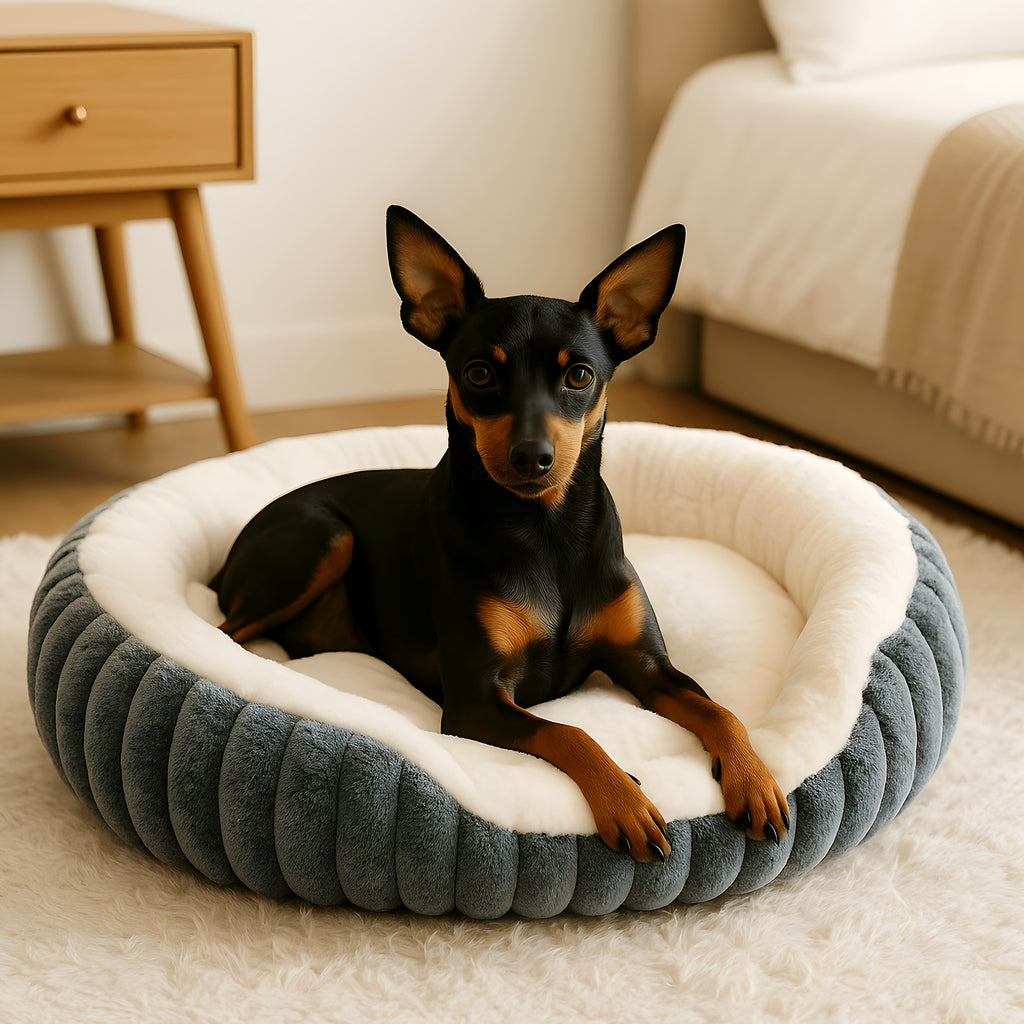 Panier apaisant lavable pour petit chien, 3 coloris