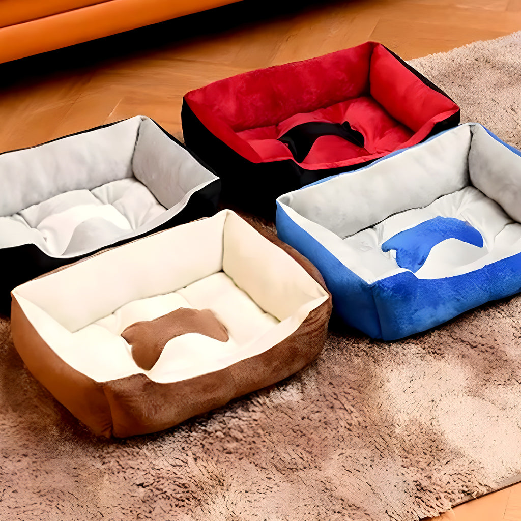 Panier design en coton pour chien, S à XL