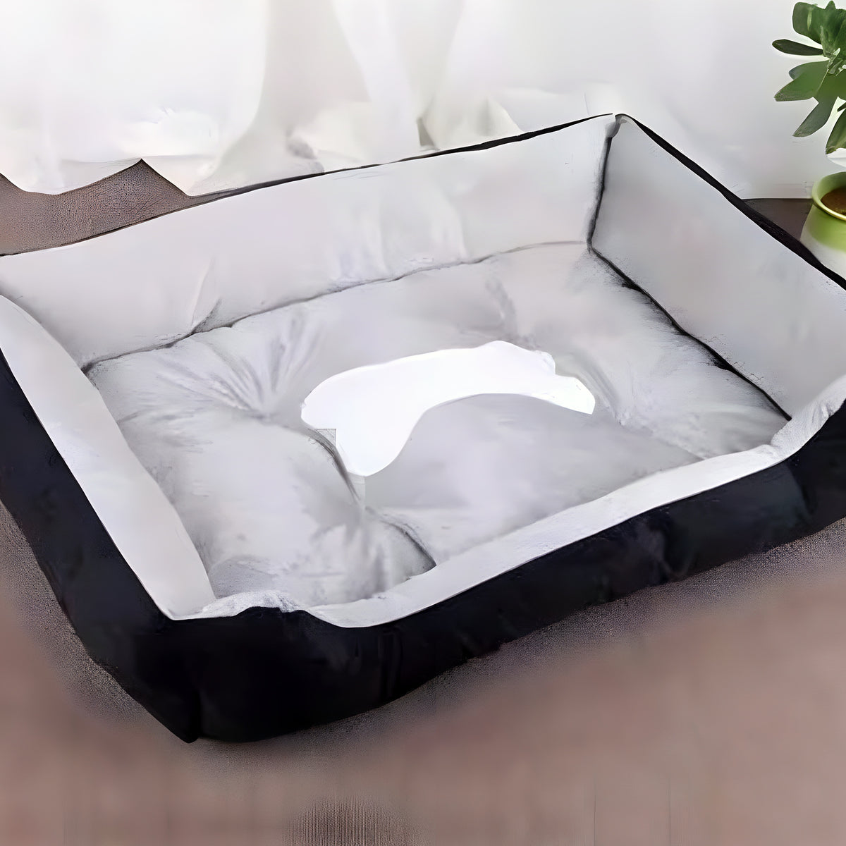 Panier design en coton pour chien, S à XL