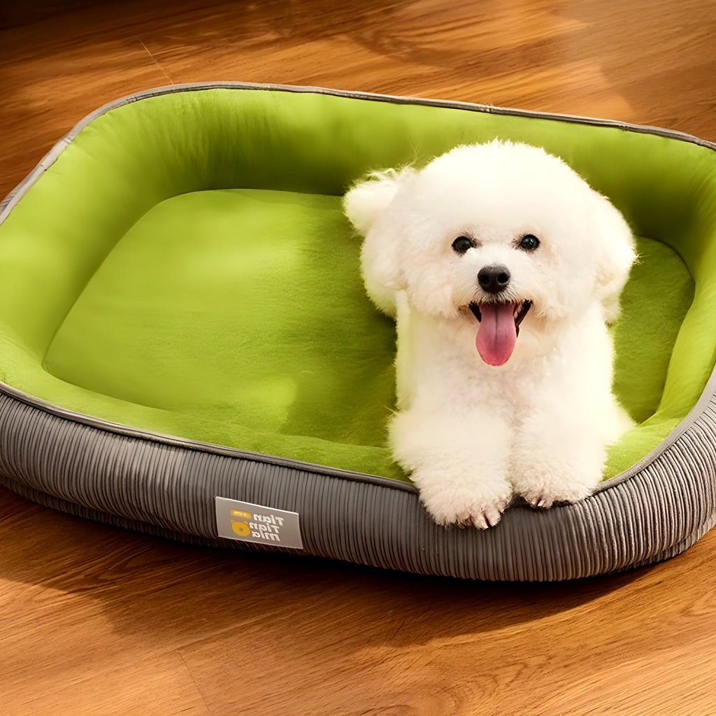 Panier ergonomique auto-chauffant pour chien, S à XL