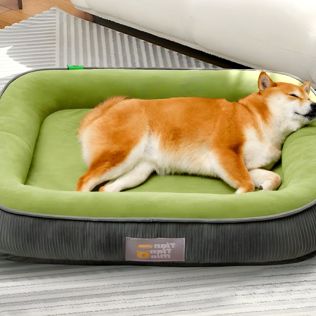Panier ergonomique auto-chauffant pour chien, S à XL