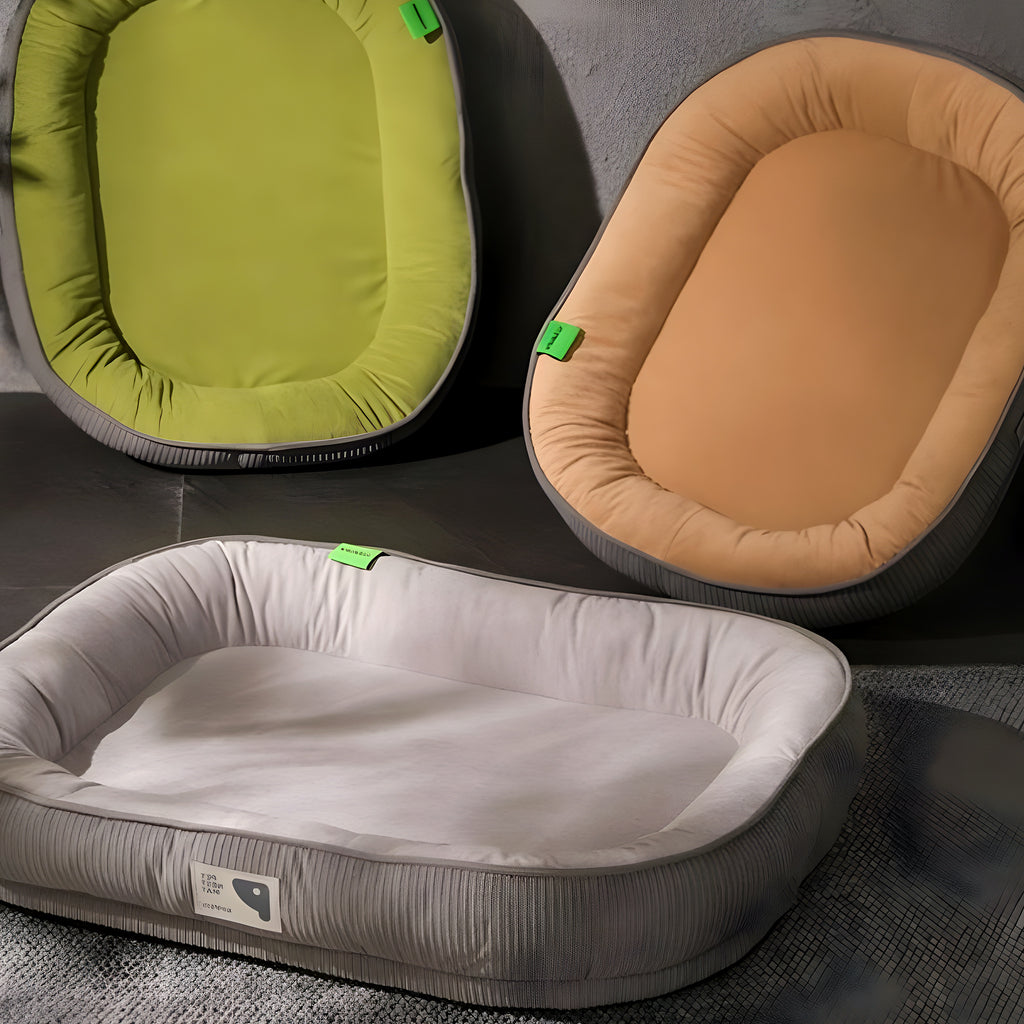 Panier ergonomique auto-chauffant pour chien, S à XL