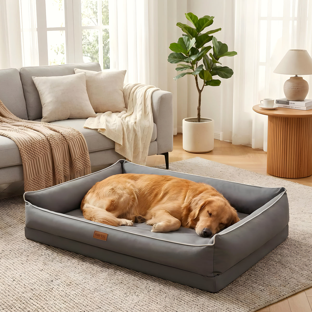 Panier imperméable en Oxford 600D pour chien, 4 tailles