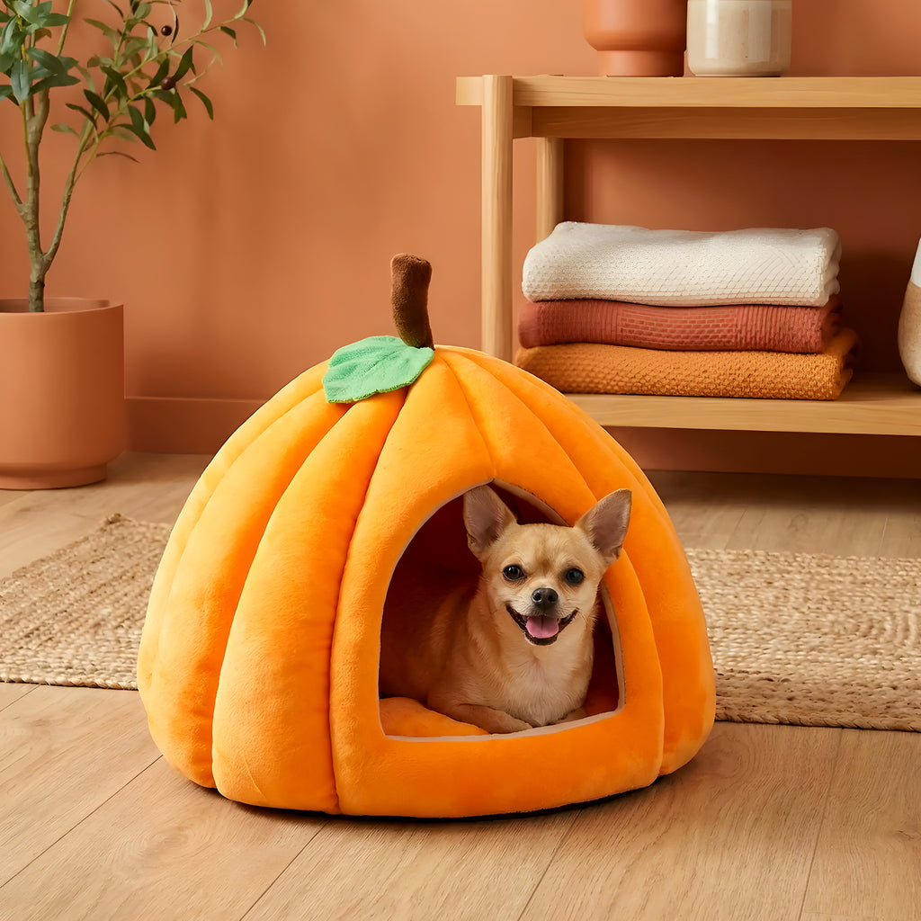 Panier niche en polaire pour chihuahua et race naine