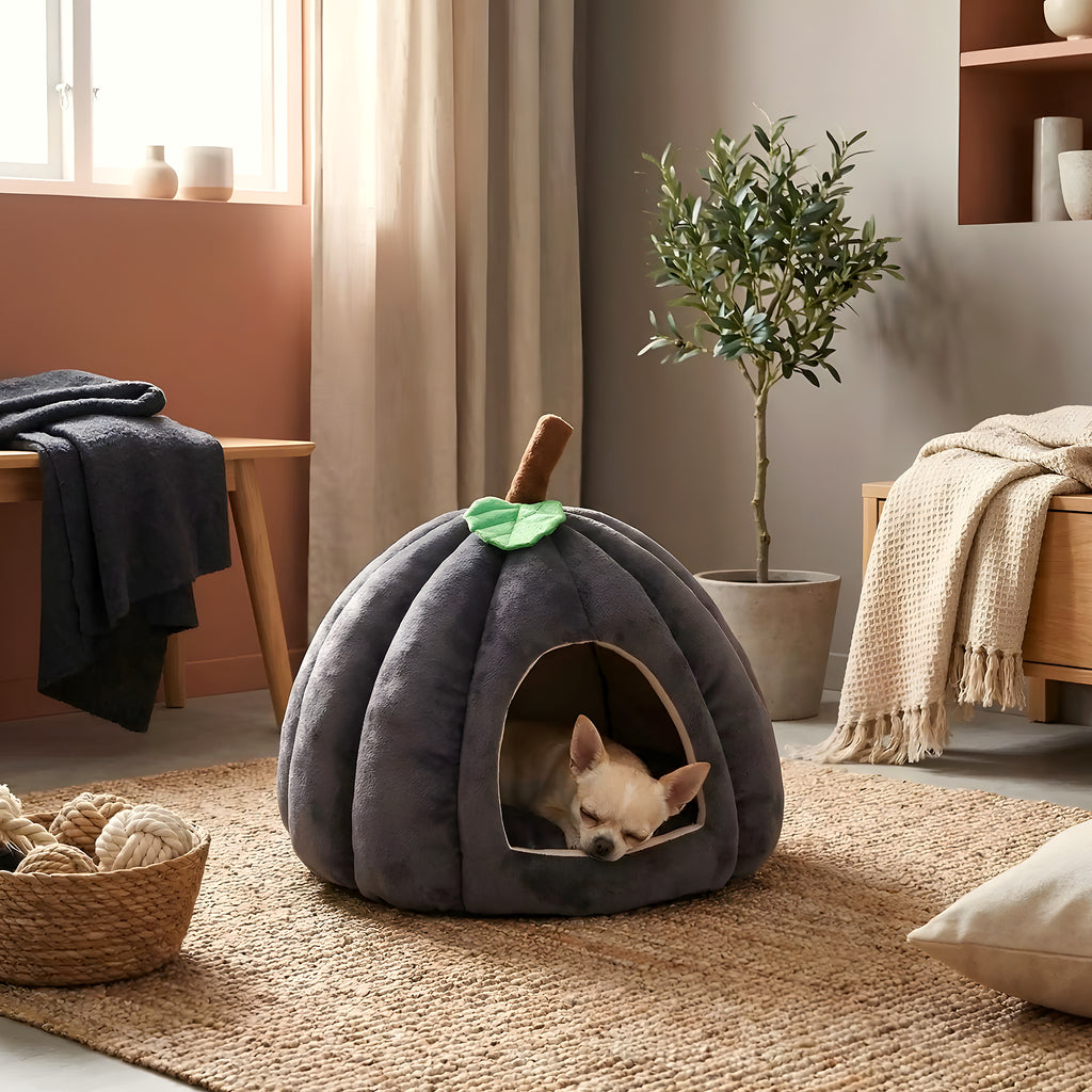 Panier niche en polaire pour chihuahua et race naine