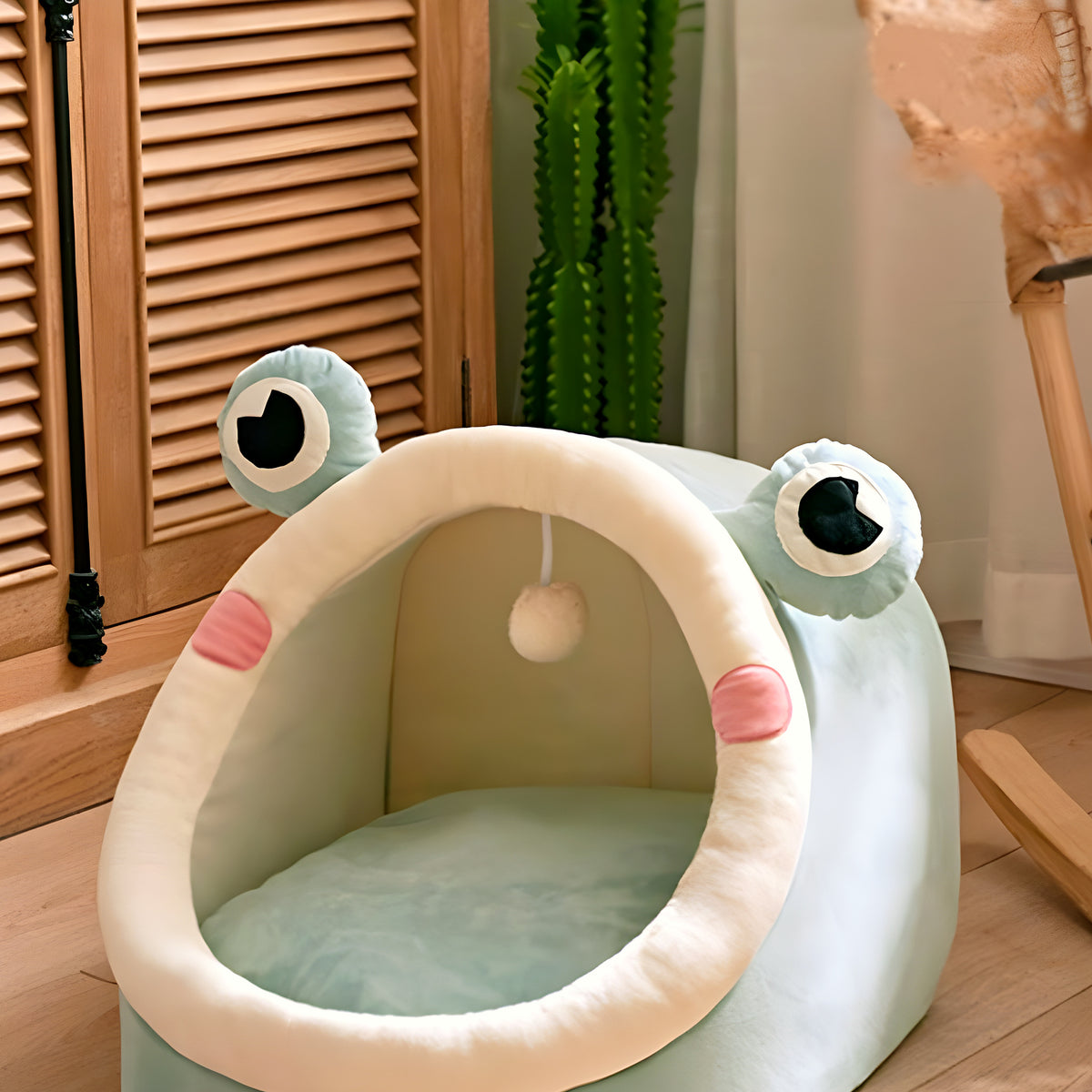 Panier niche grenouille pour chihuahua jusqu'à 4 kg