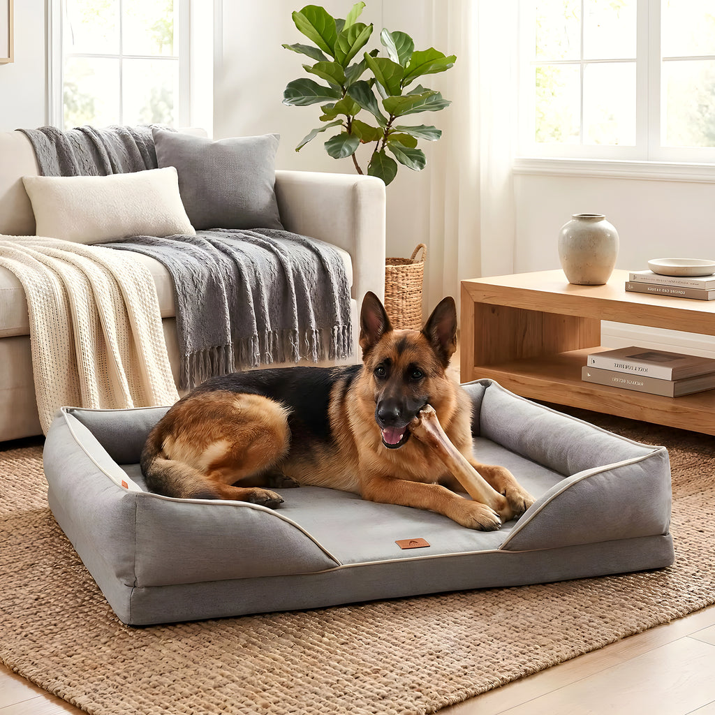 Panier orthopédique en mousse gel pour chien