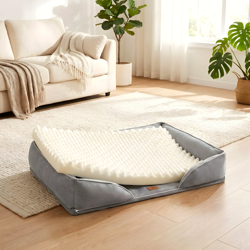 Panier orthopédique en mousse gel pour chien