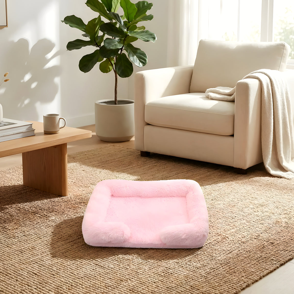 Panier orthopédique en polaire spécial chihuahua, 5 coloris