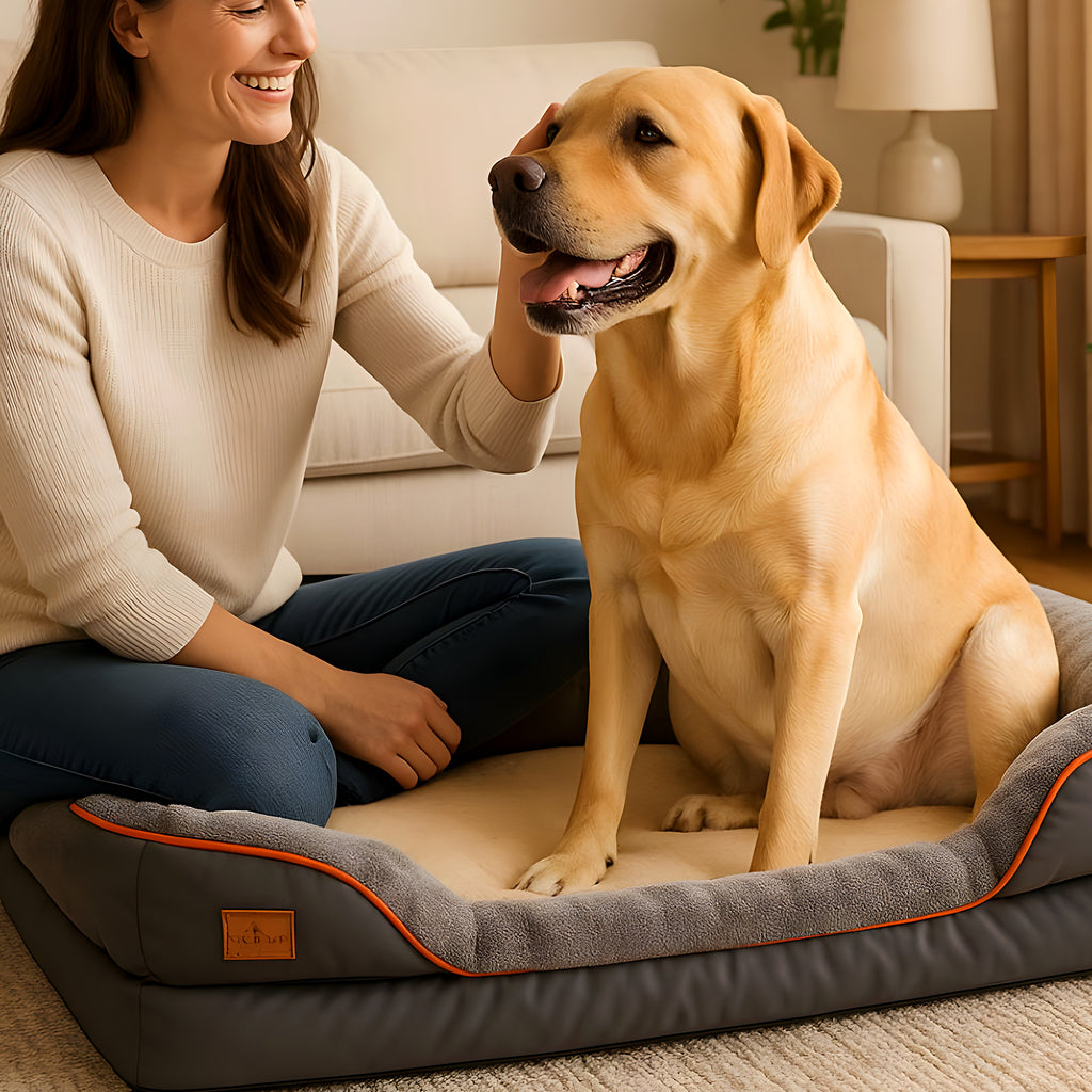 Panier orthopédique XXL pour chien géant jusqu'à 80 kg