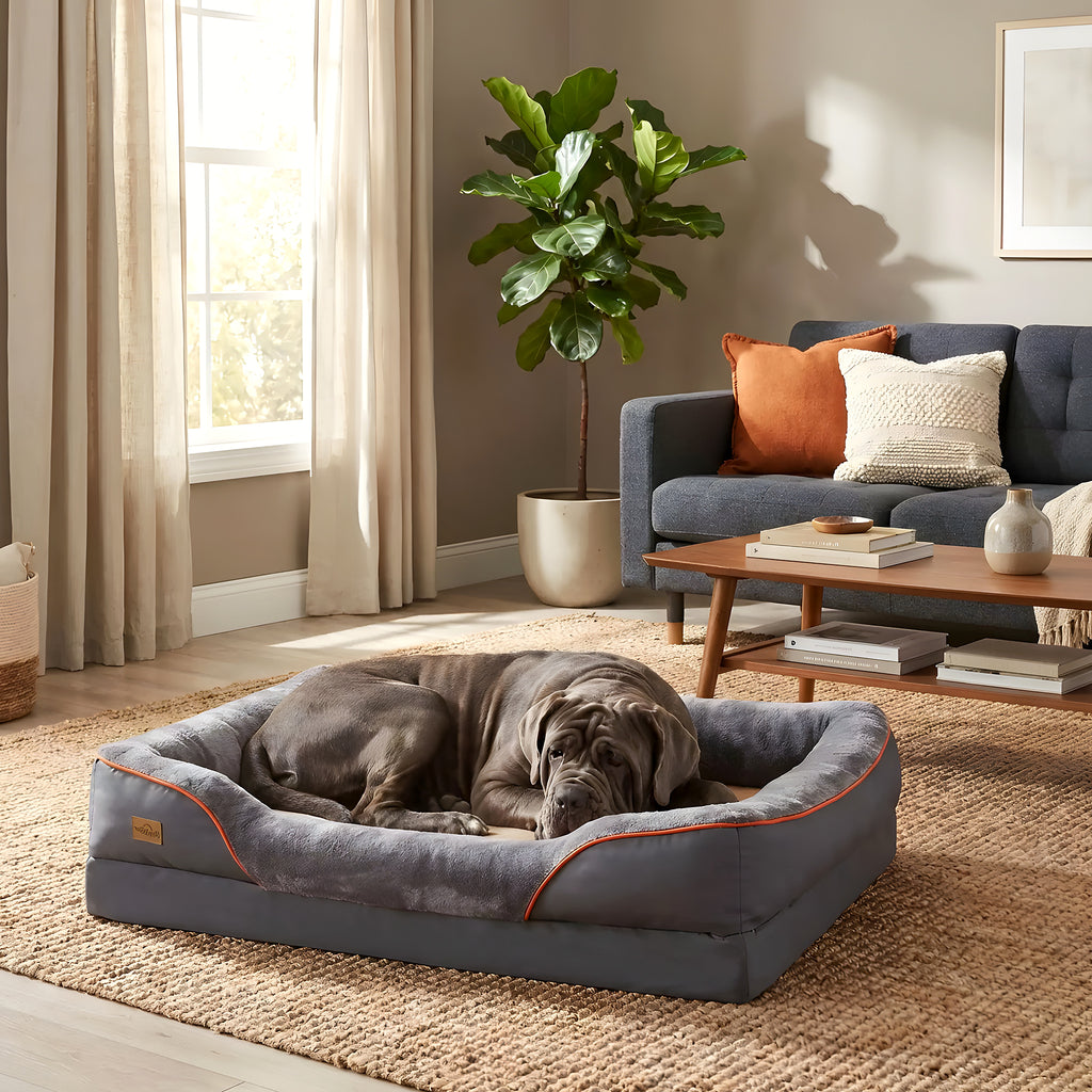 Panier orthopédique XXL pour grand chien jusqu'à 70 kg