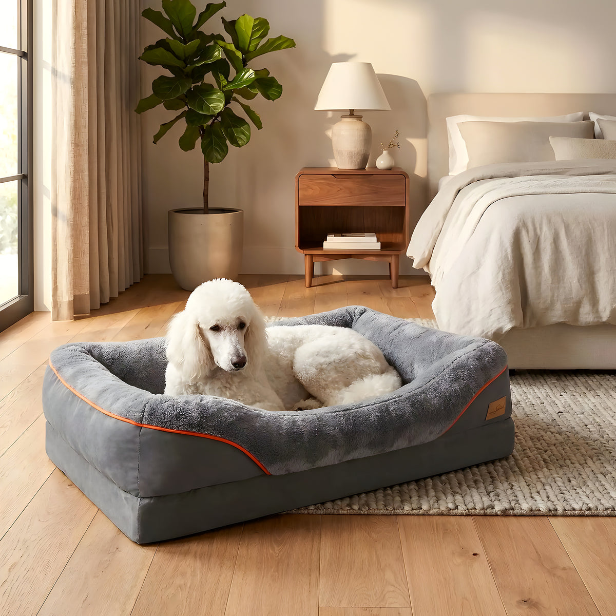 Panier orthopédique XXL pour grand chien jusqu'à 70 kg