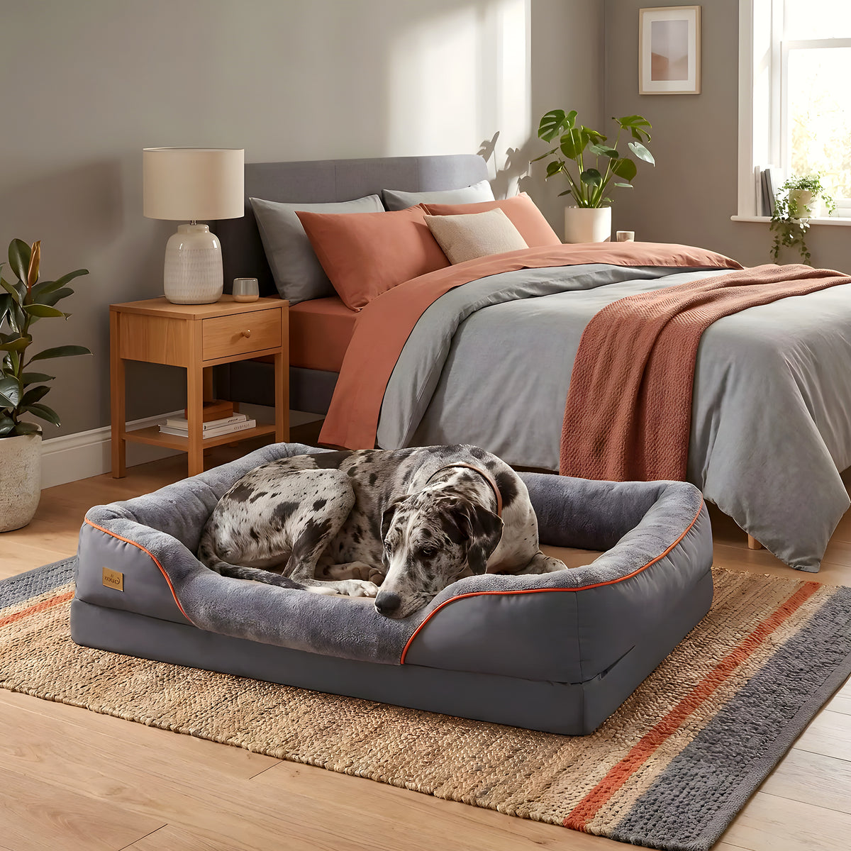 Panier orthopédique XXL pour grand chien jusqu'à 70 kg