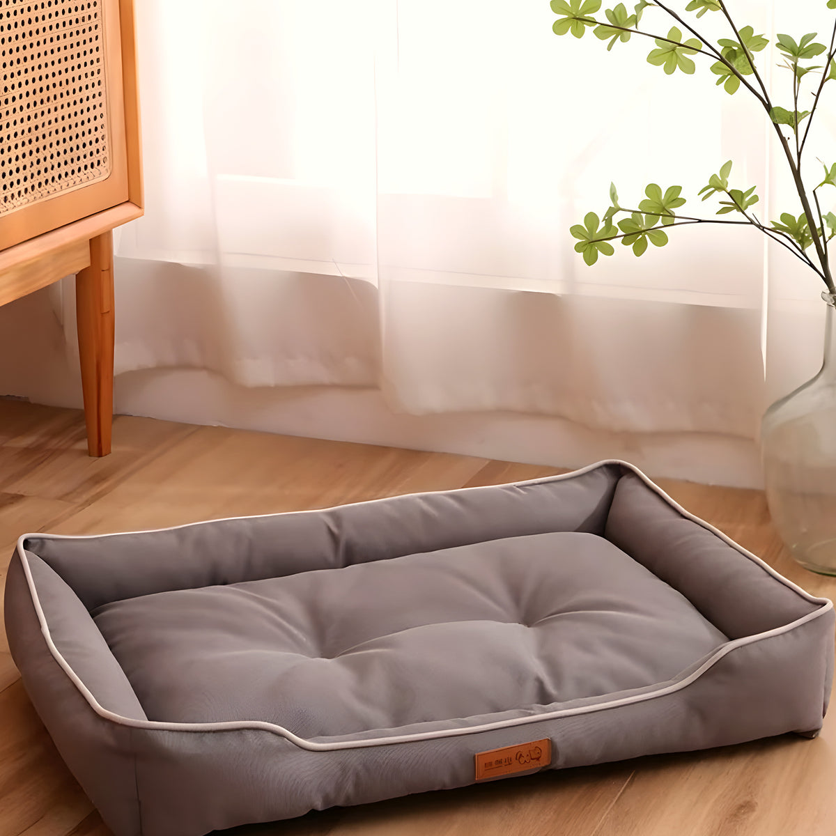 Panier Oxford 600D imperméable anti-déformation pour chien