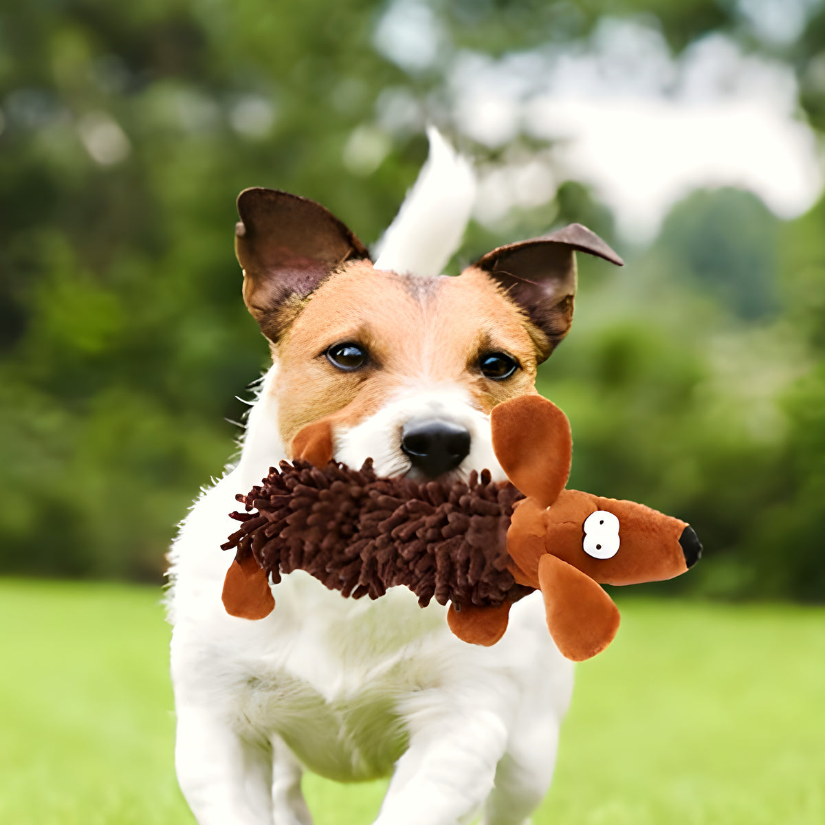 Peluche animal en velours pour chiot et petit chien, 6 modèles