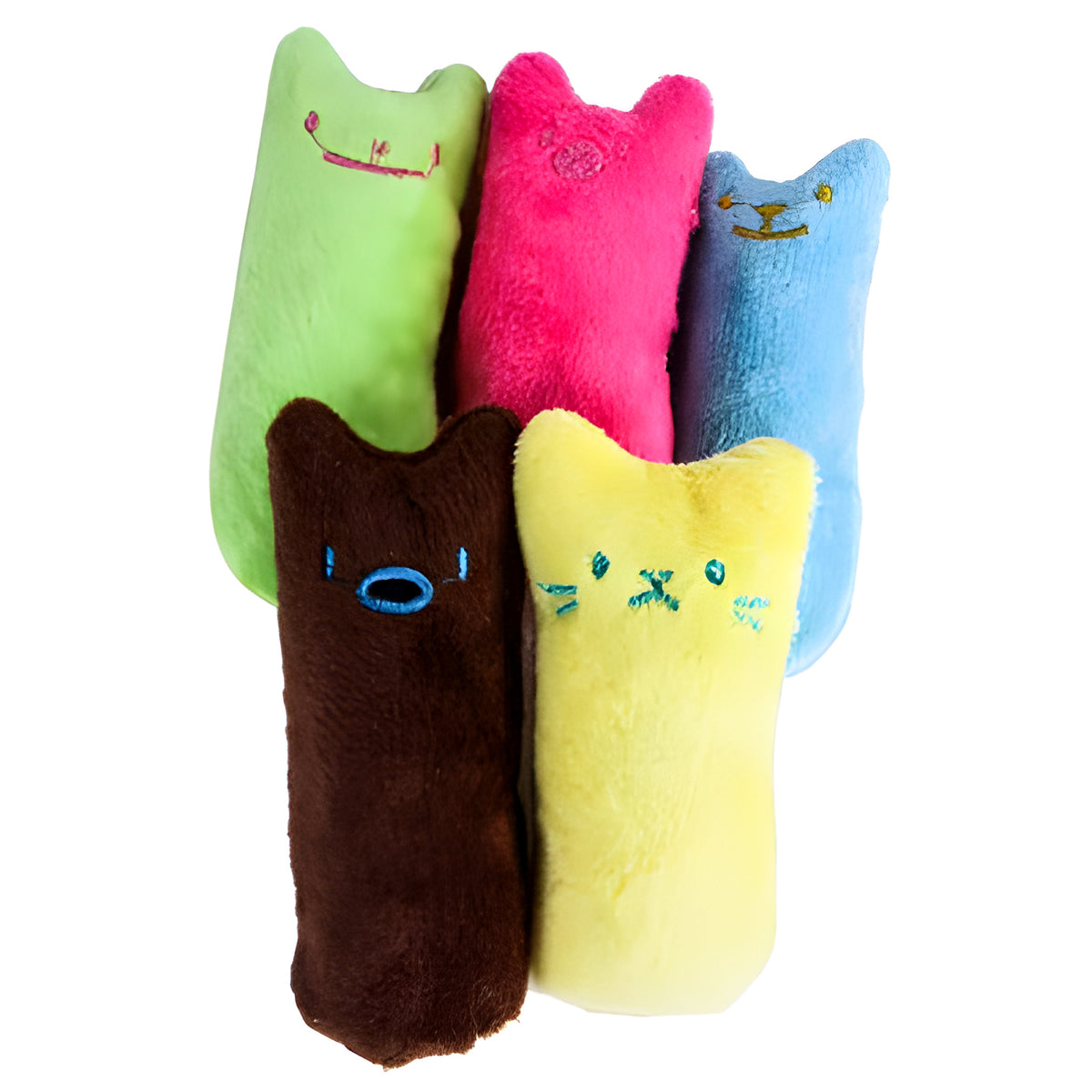Peluche sonore à l'herbe à chat
