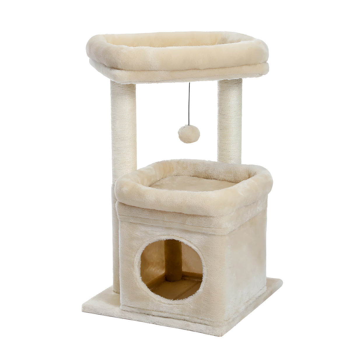 Petit arbre à chat avec niche