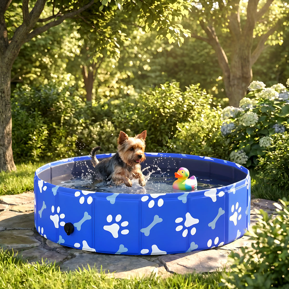 Petit bassin rigide 80 cm pour chiot