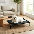 Petit lit de camp design os pour chien jusqu'à 7 kg