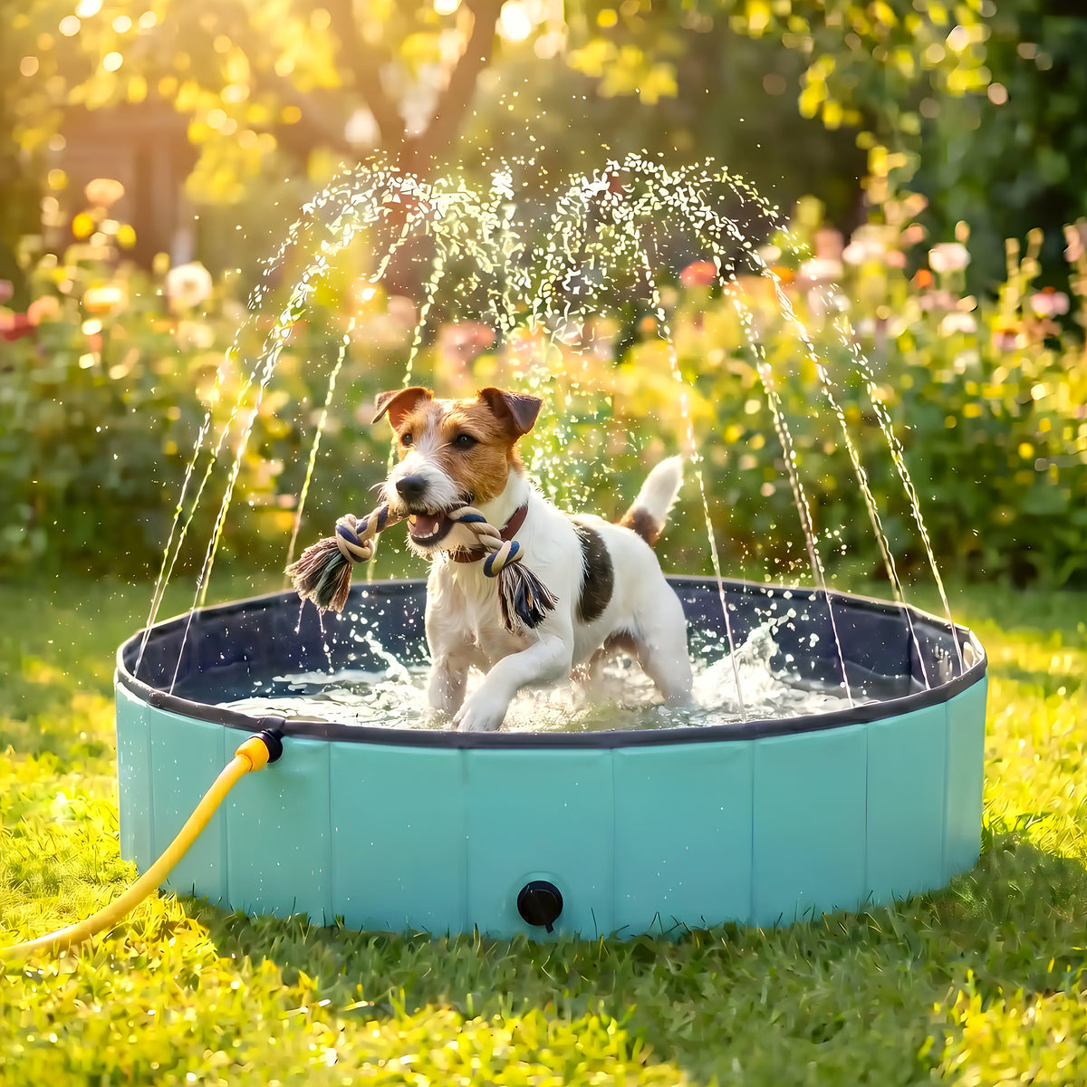 Piscine rigide 80 cm pour chiot et petit chien