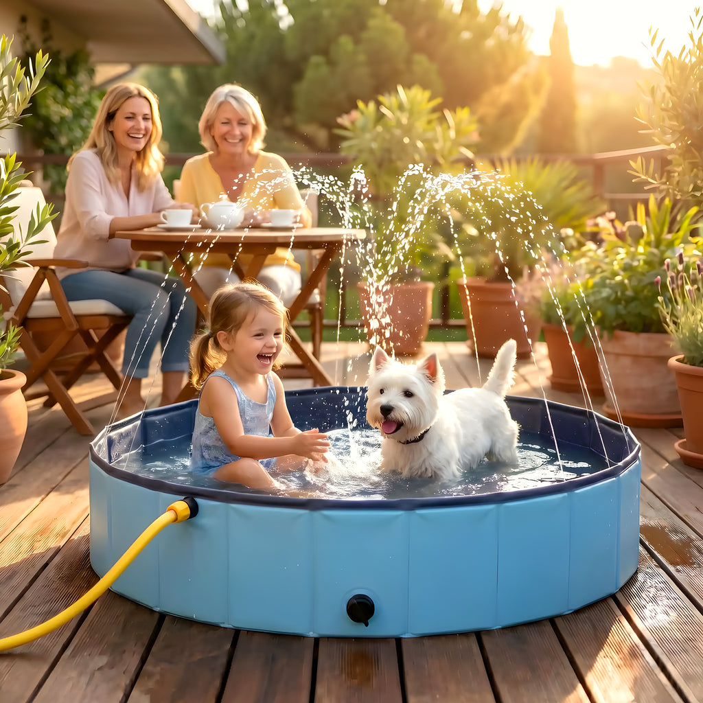 Piscine rigide 80 cm pour chiot et petit chien