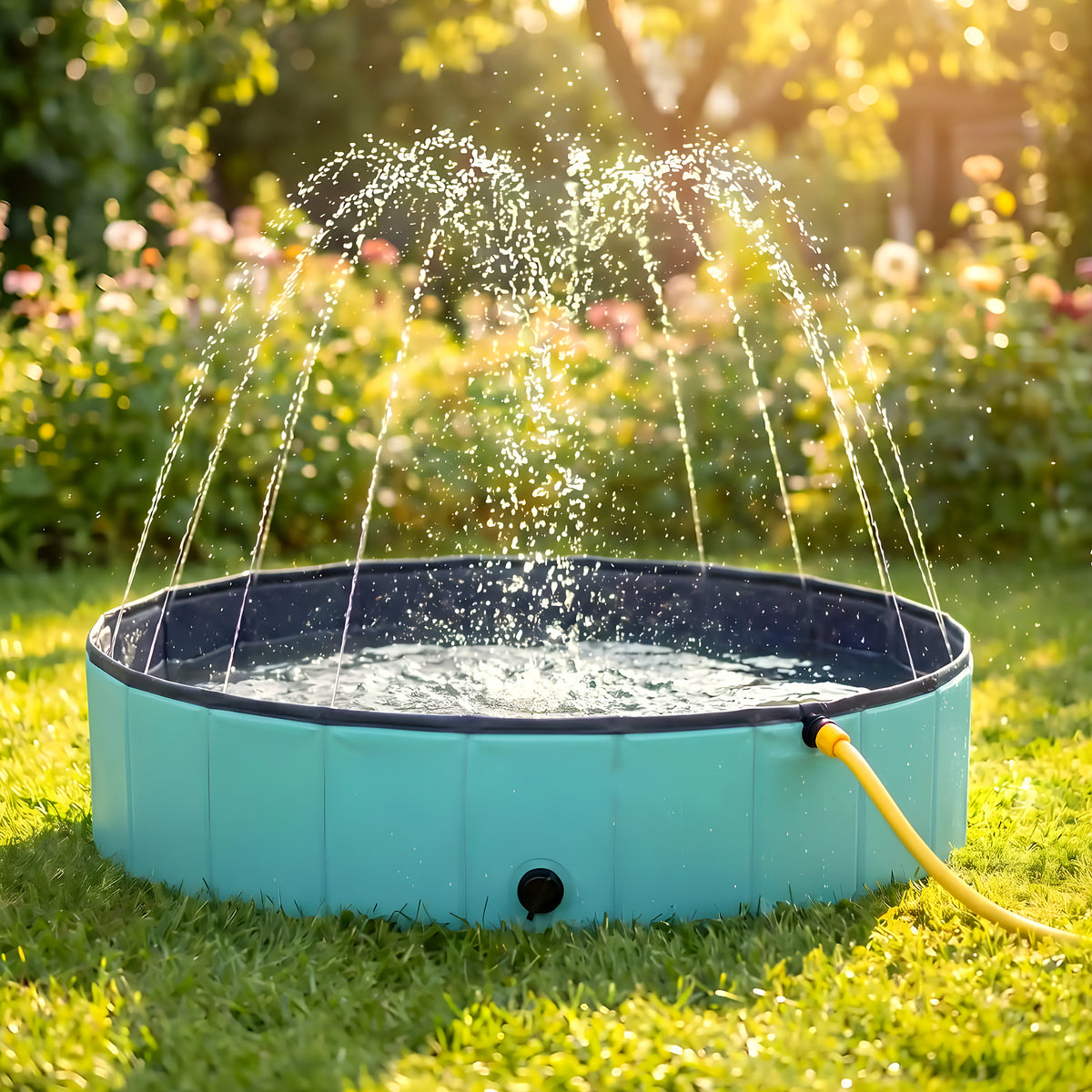 Piscine rigide 80 cm pour chiot et petit chien