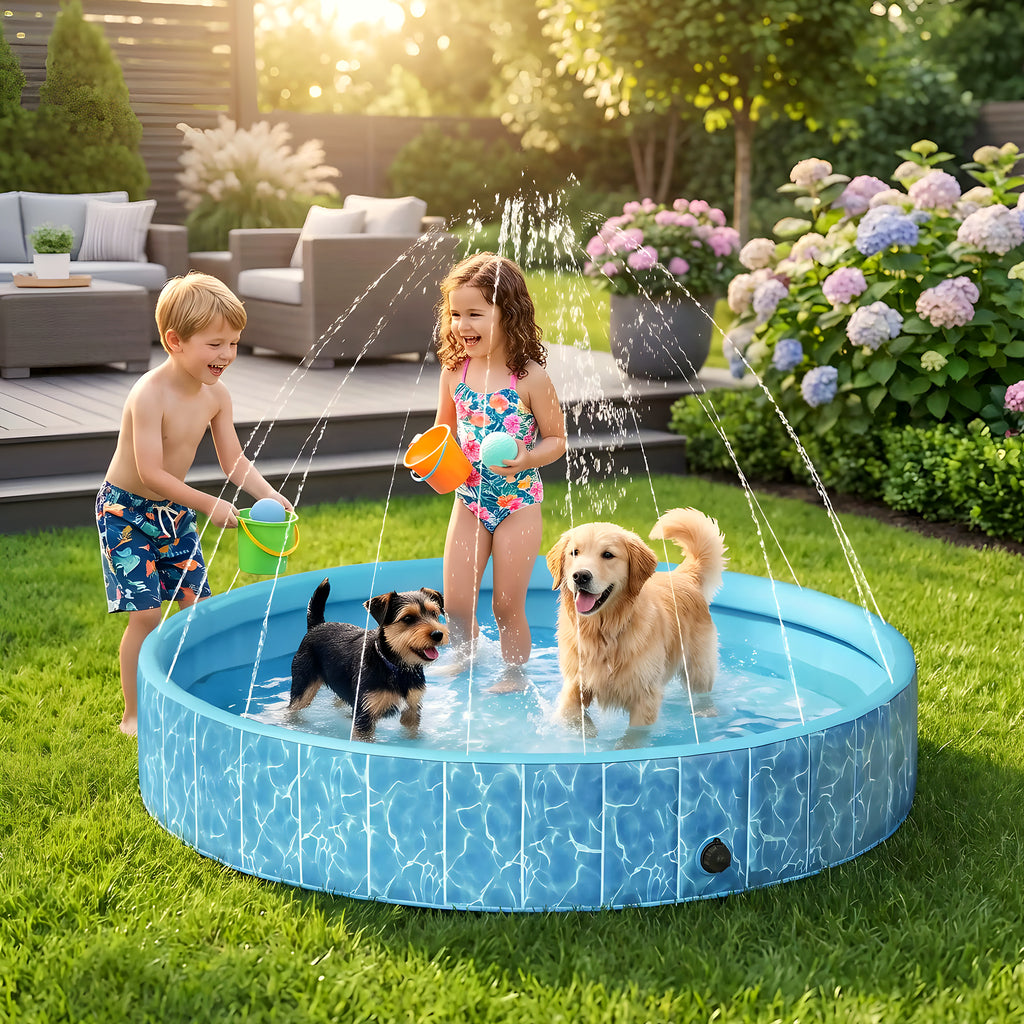 Piscine rigide XXL 160 cm pour grand chien