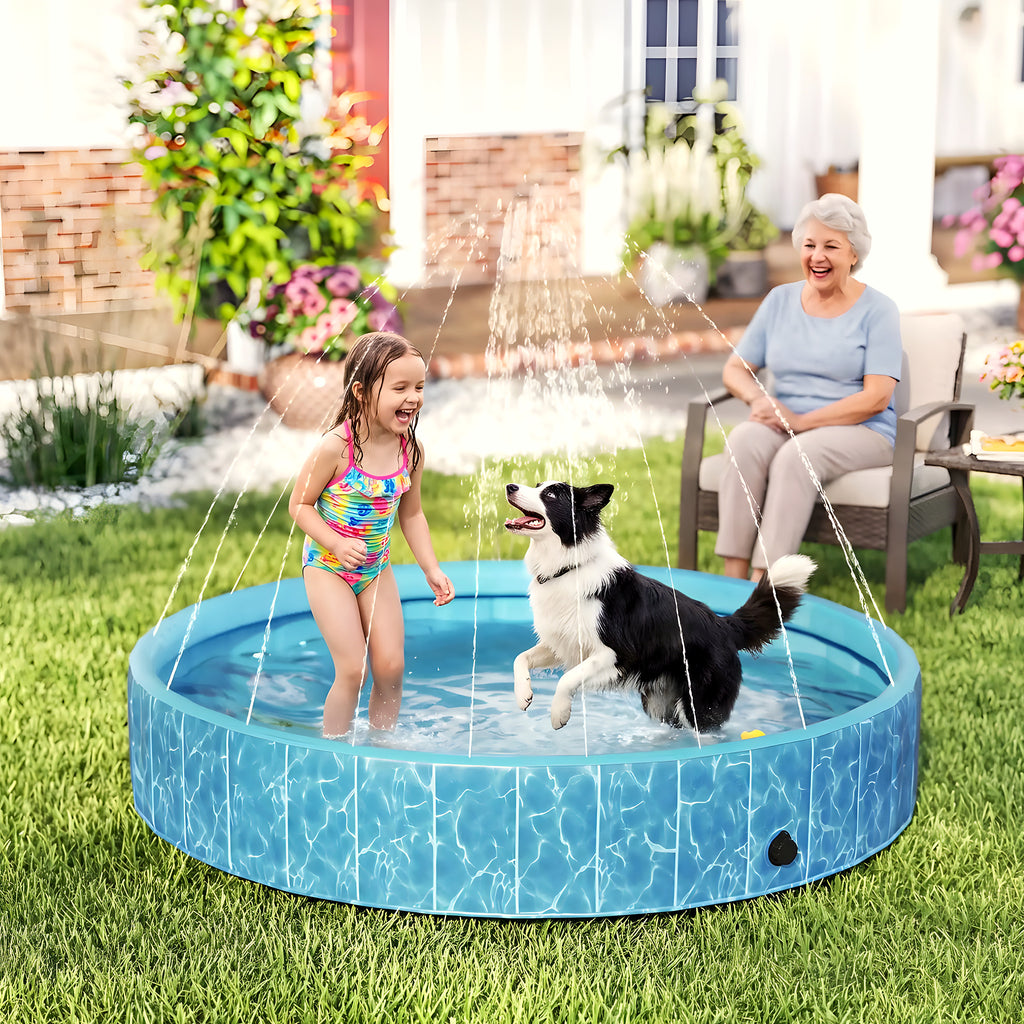Piscine rigide XXL 160 cm pour grand chien