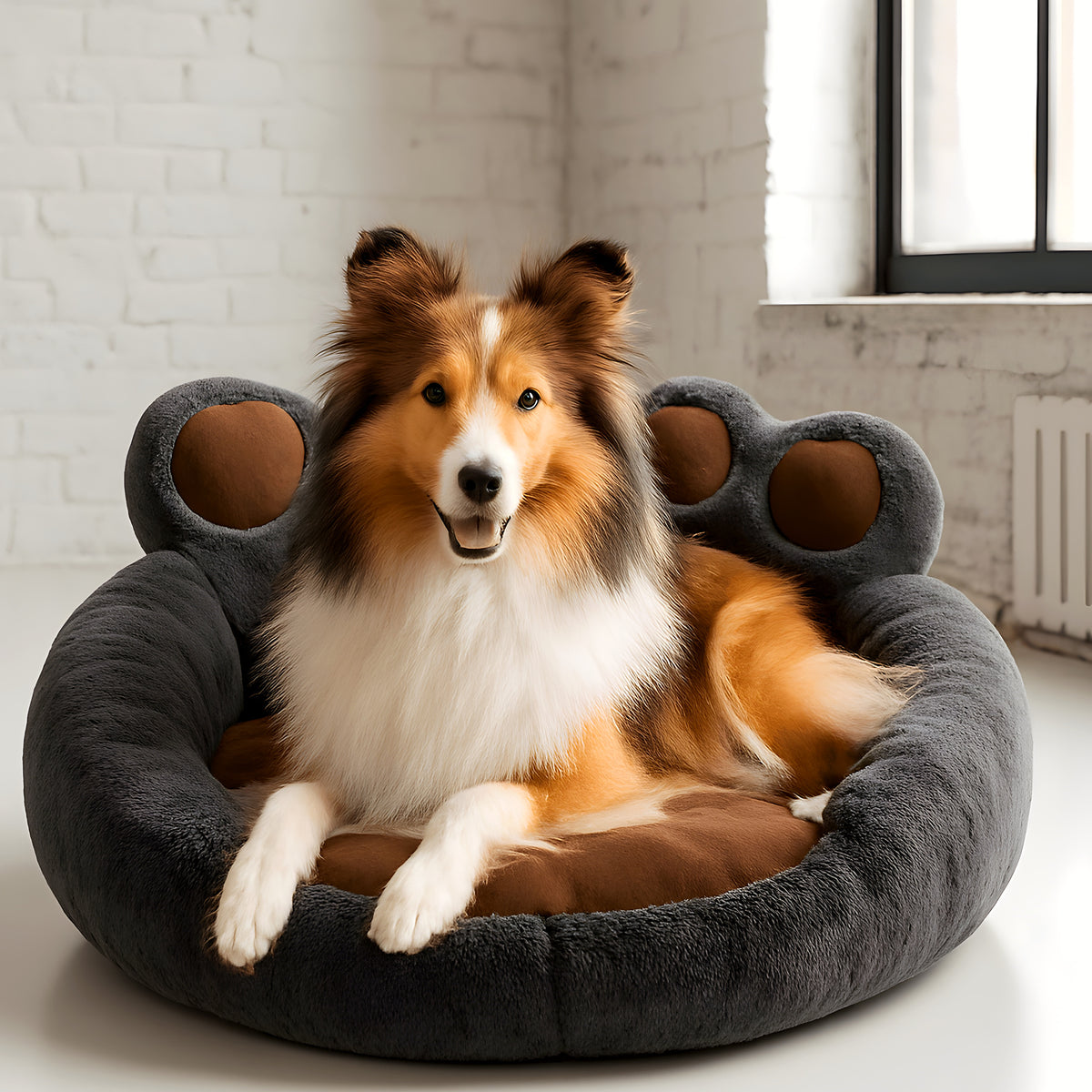 Pouf sofa 100 % coton pour chien, du chihuahua au moyen chien