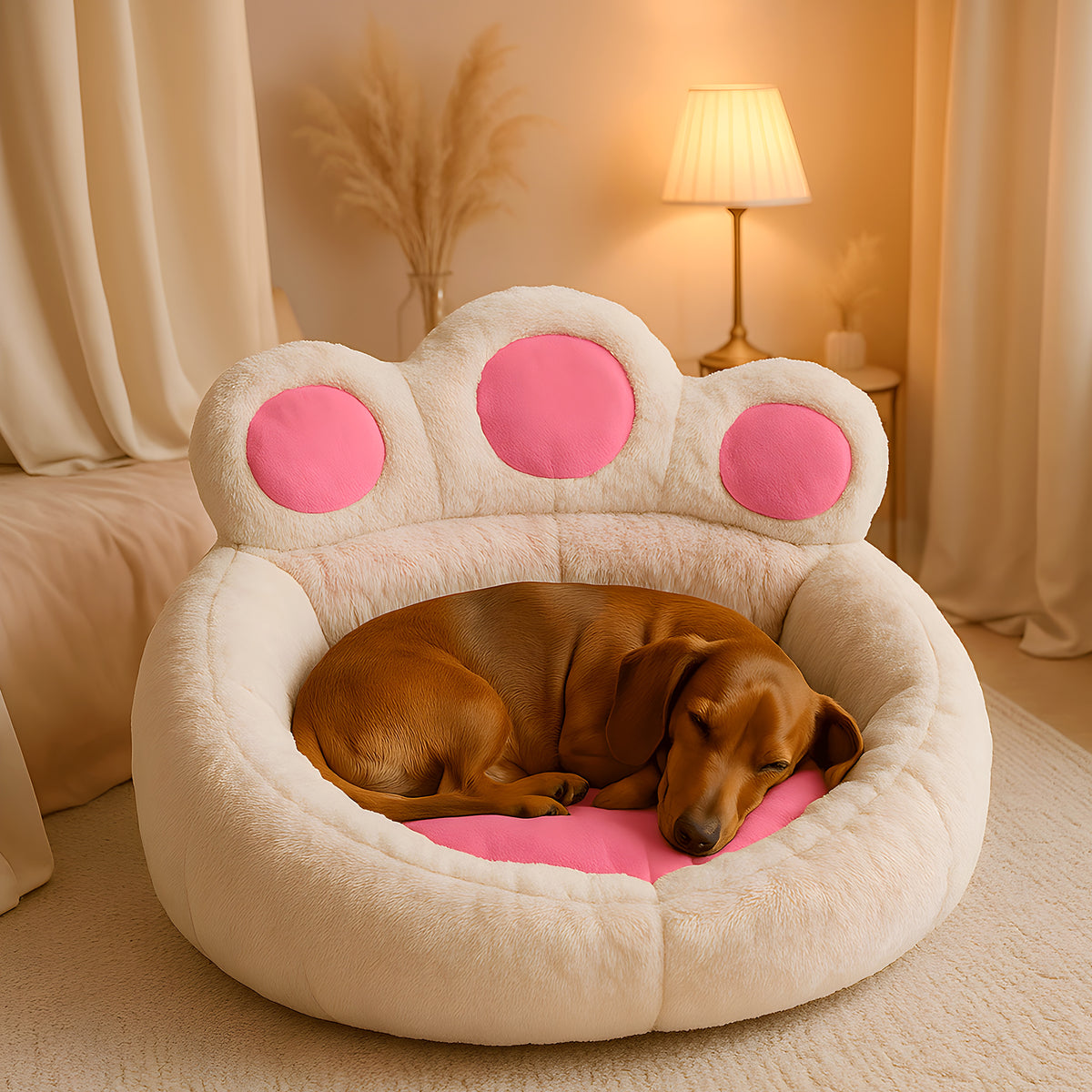 Pouf sofa 100 % coton pour chien, du chihuahua au moyen chien