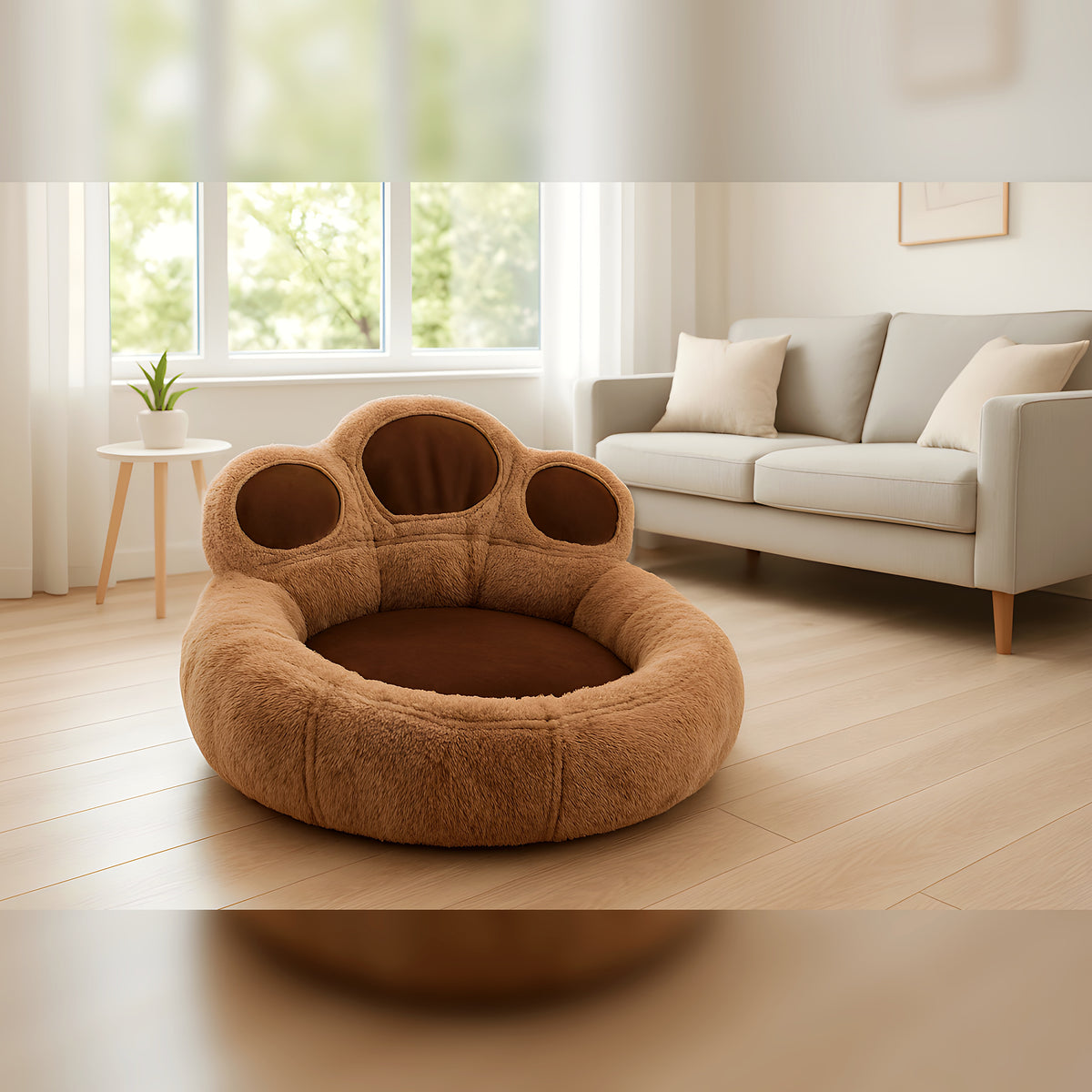 Pouf sofa 100 % coton pour chien, du chihuahua au moyen chien