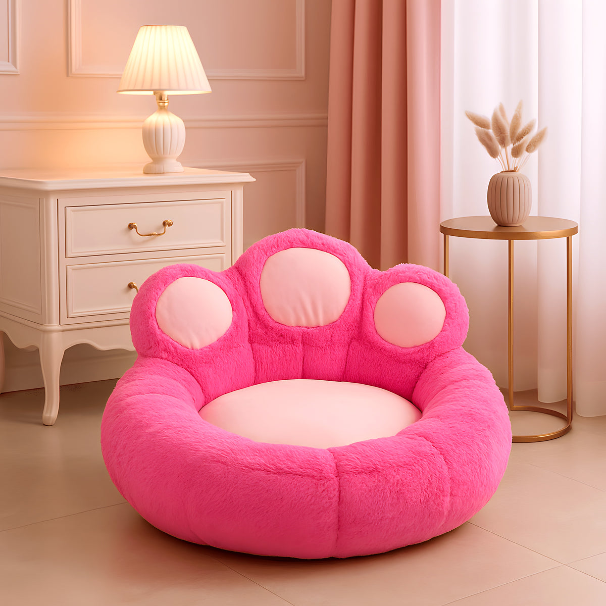 Pouf sofa 100 % coton pour chien, du chihuahua au moyen chien