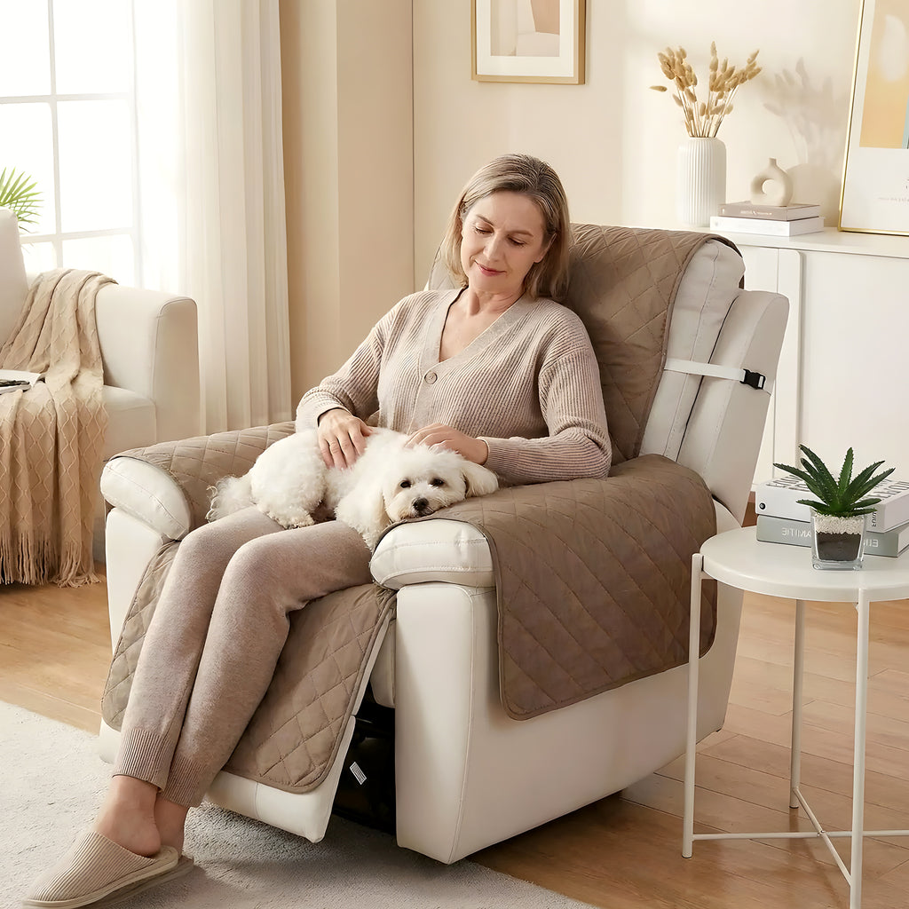 Protection matelassée pour fauteuil relax, 3 coloris