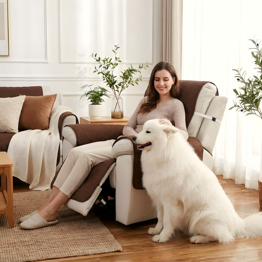 Protection matelassée pour fauteuil relax, 3 coloris