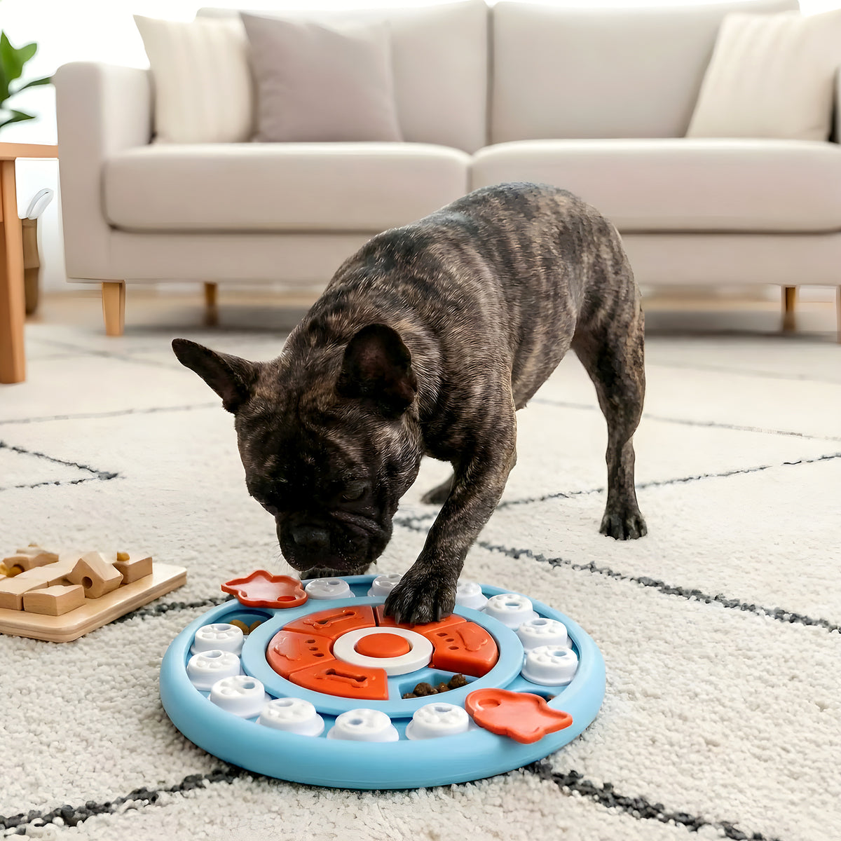 Puzzle intelligent anti-glouton 20 compartiments pour chien