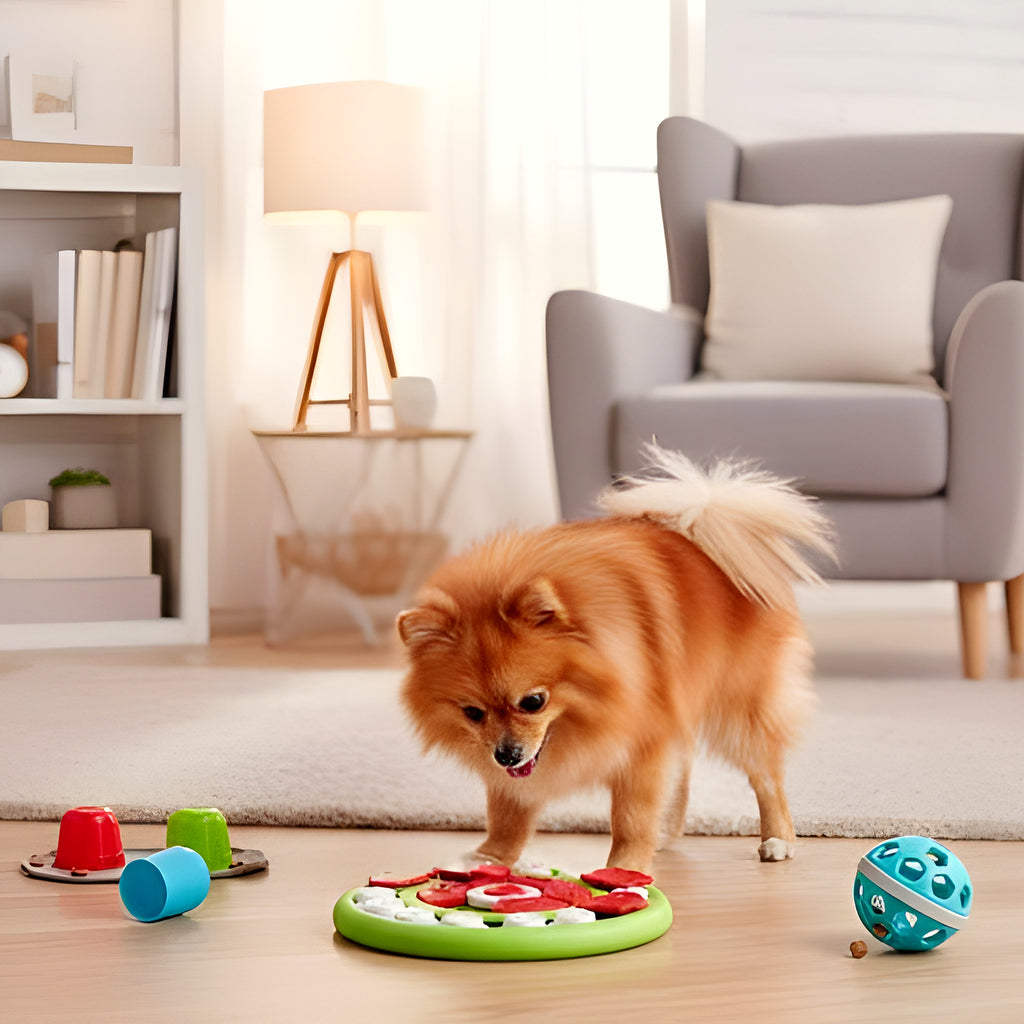 Puzzle intelligent anti-glouton 20 compartiments pour chien