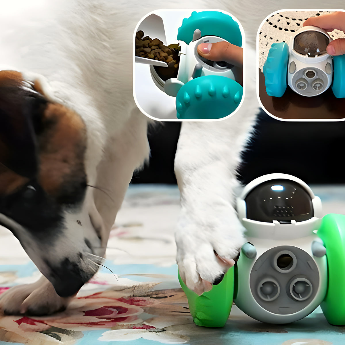 Robot distributeur de croquettes pour chien