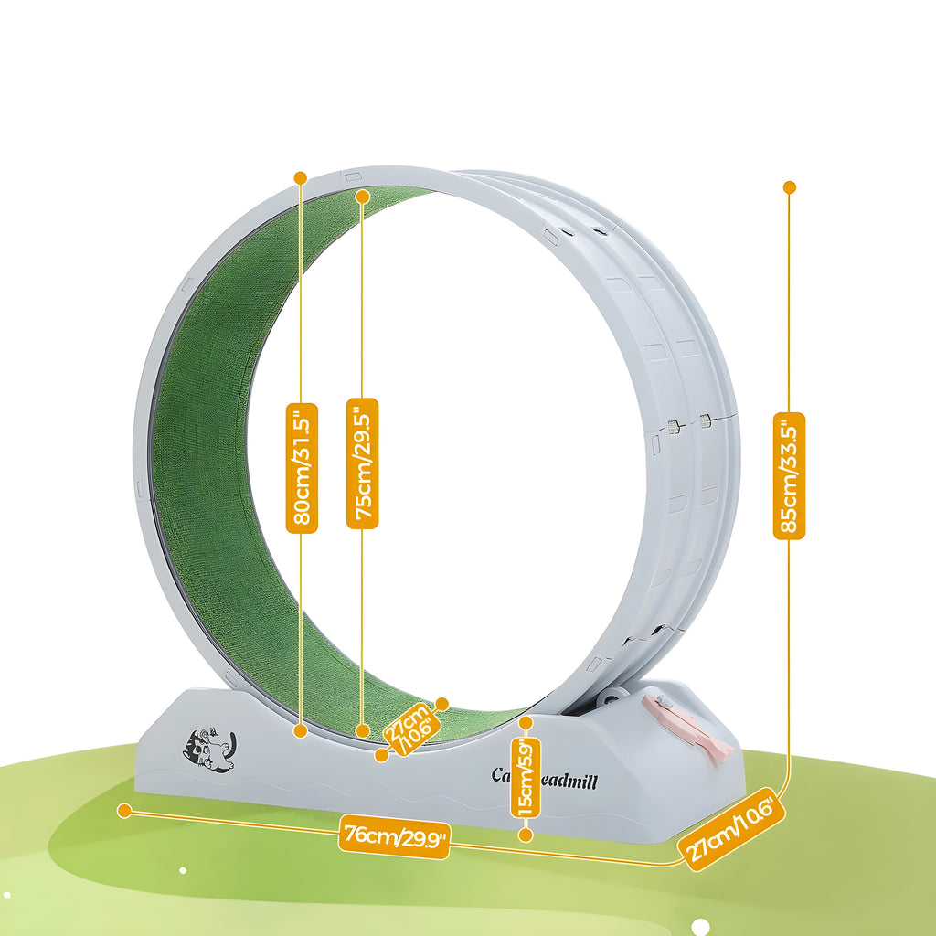 Roue d'exercice pour chat 85 cm