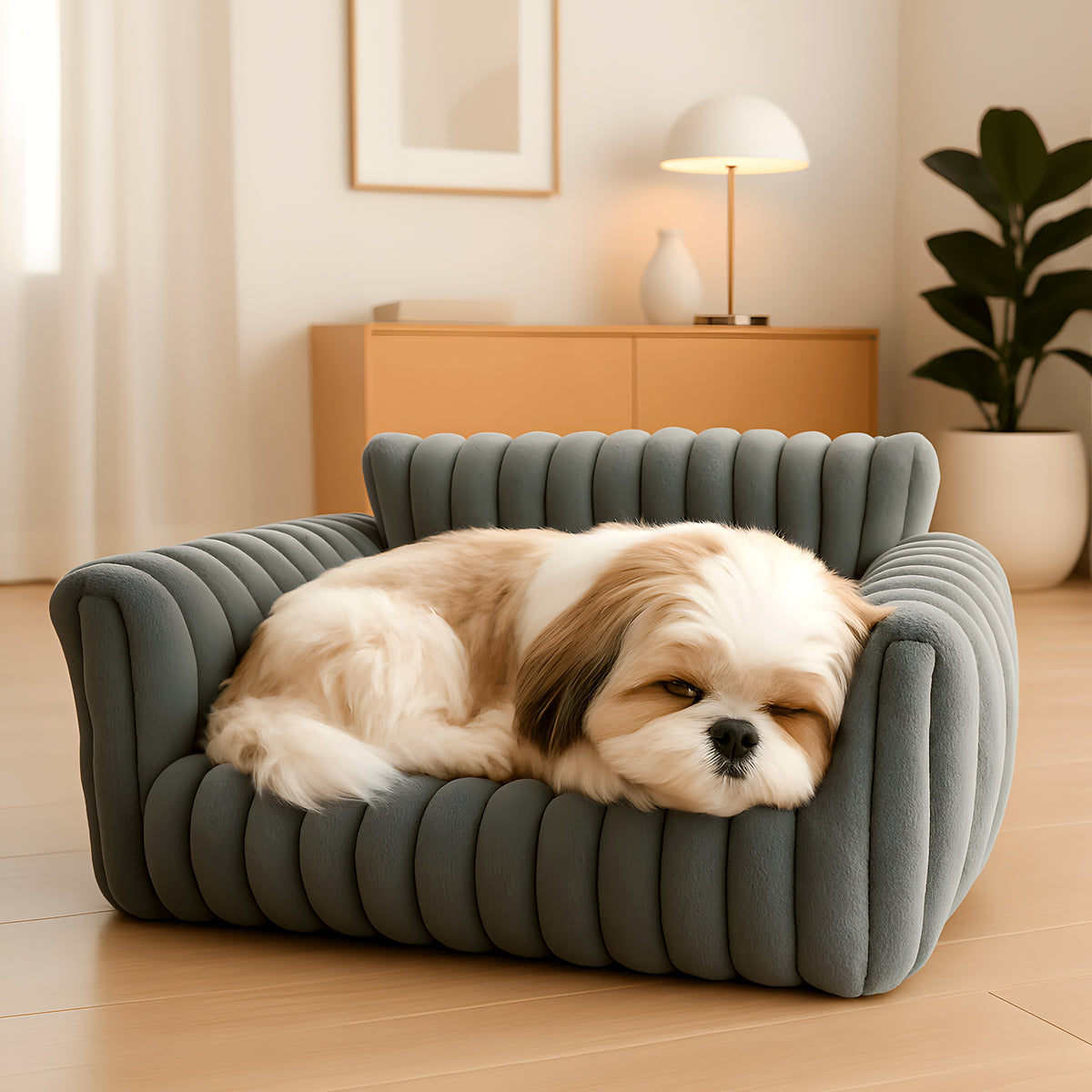 Sofa à trois côtés pour petit chien, 3 coloris