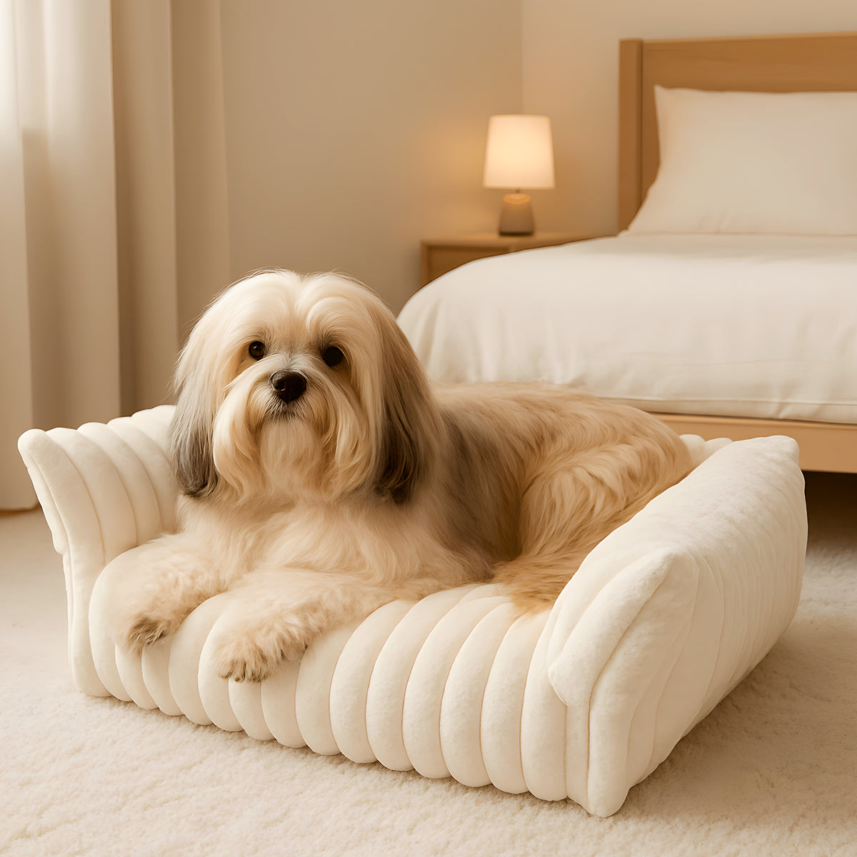 Sofa à trois côtés pour petit chien, 3 coloris