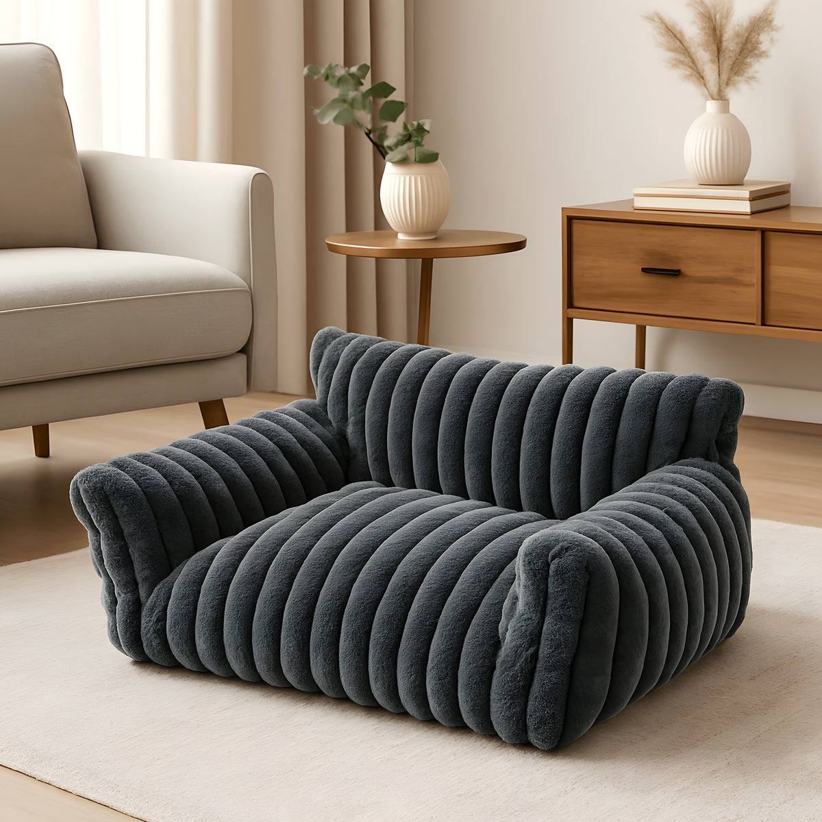 Sofa à trois côtés pour petit chien, 3 coloris